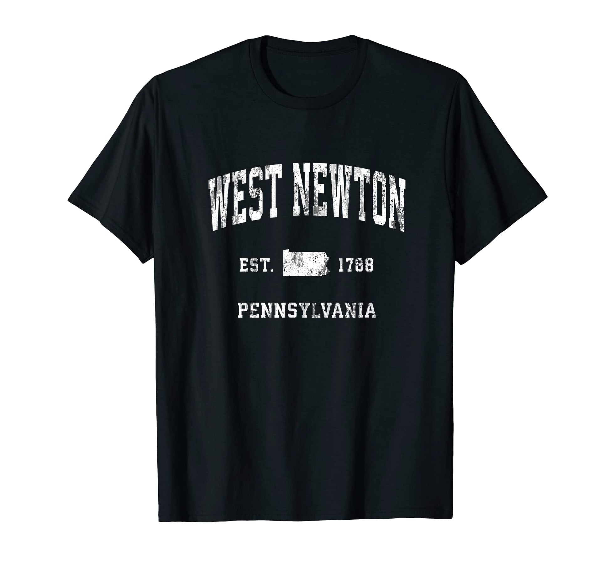 West Newton Pennsylvania Pa Athletic T-Shirt - Novelty Apparel Unisex - T-Shirt, Sweatshirt, Hoodie