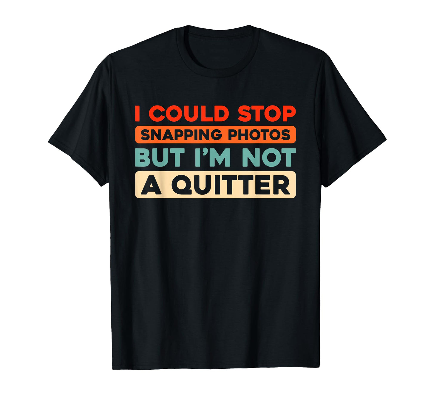 Photography Camera Photographer T-Shirt - Minimalist Print Men Women - T-Shirt, Sweatshirt, Hoodie