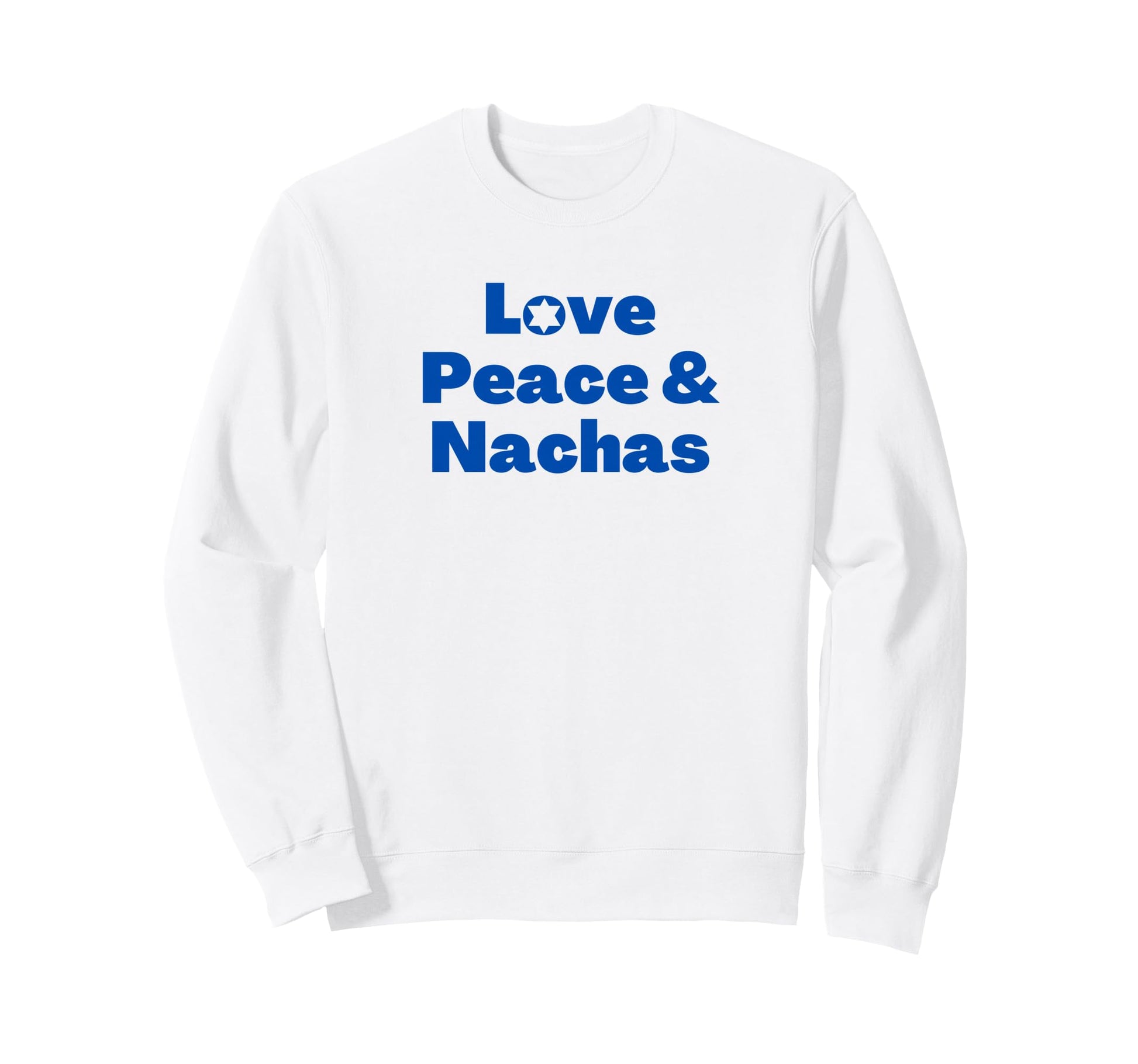 Yiddish Hebrew Jewish Love Peace Sweatshirt - Trendy Graphic Men Women - T-Shirt, Sweatshirt, Hoodie