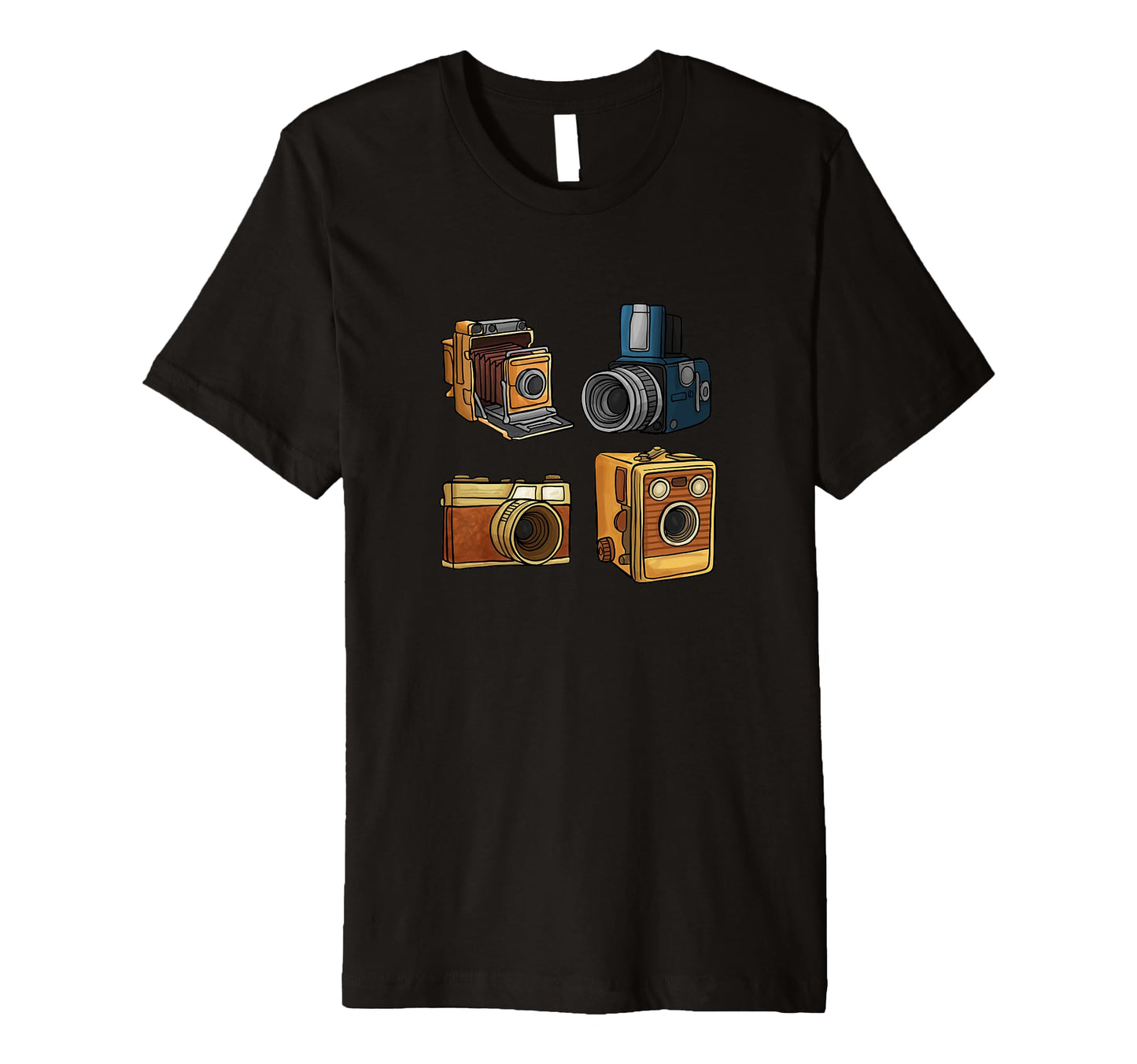 Photography Lovers Camera Set T-Shirt - Trendy Graphic Men Women - T-Shirt, Sweatshirt, Hoodie