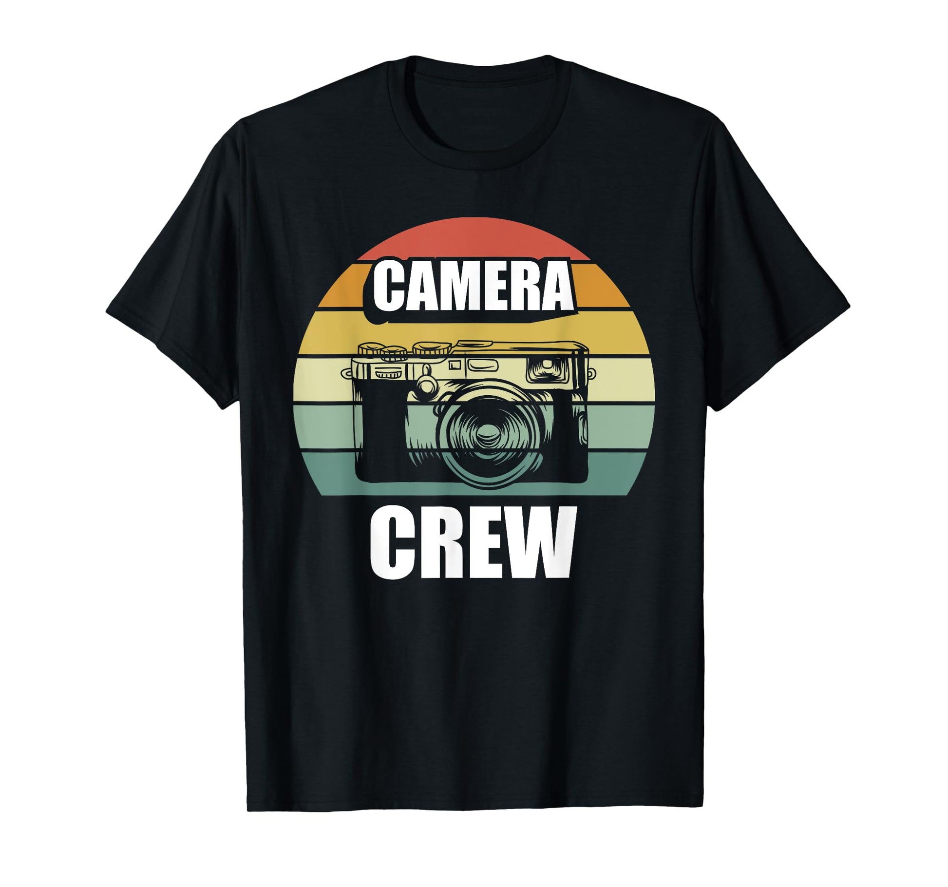 Camera Crew Camera Gift Photographer T-Shirt - Novelty Apparel Unisex - T-Shirt, Sweatshirt, Hoodie