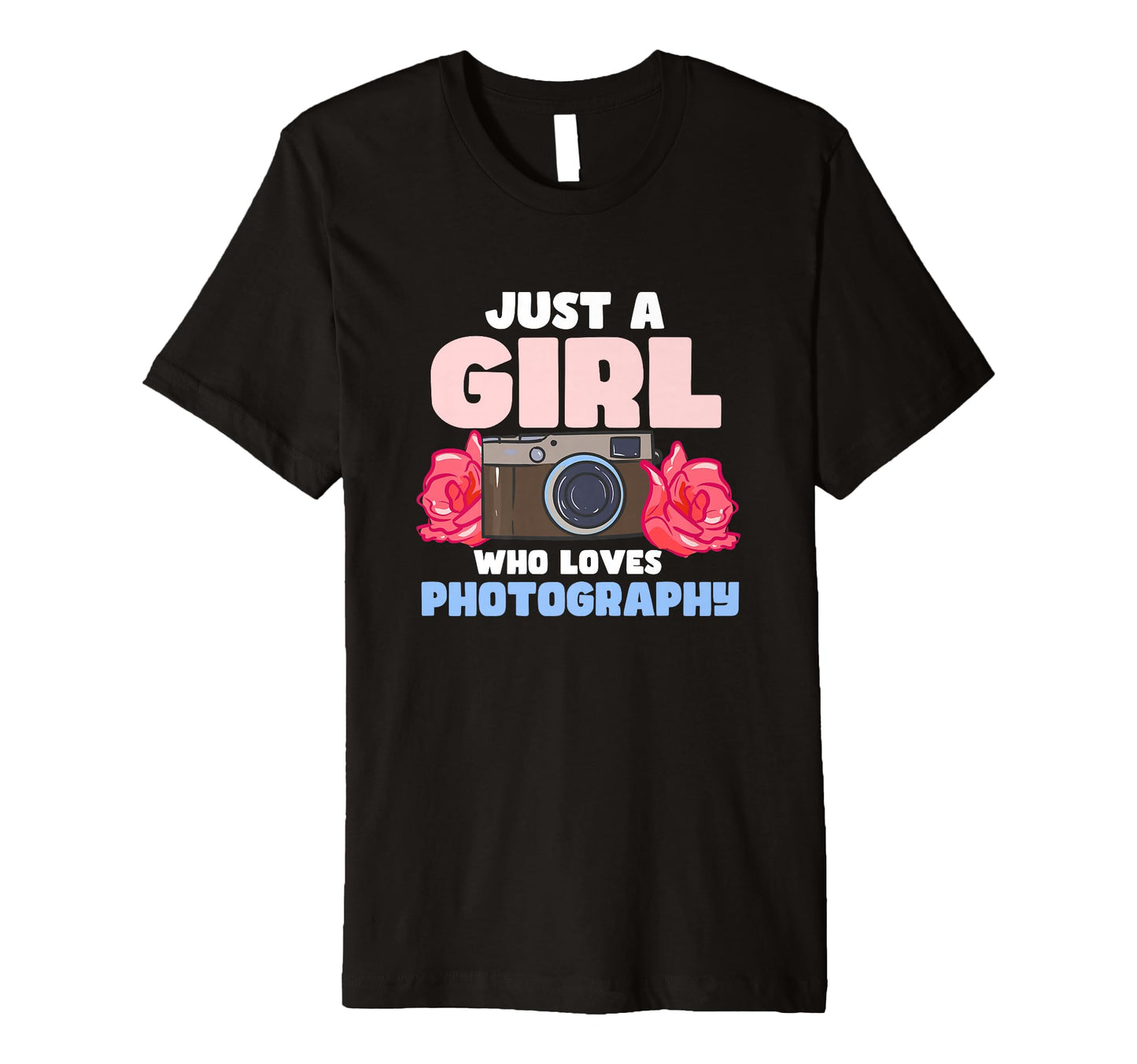 Just Who Loves Photography Camera Lover T-Shirt - Novelty Apparel Men Women - T-Shirt, Sweatshirt, Hoodie