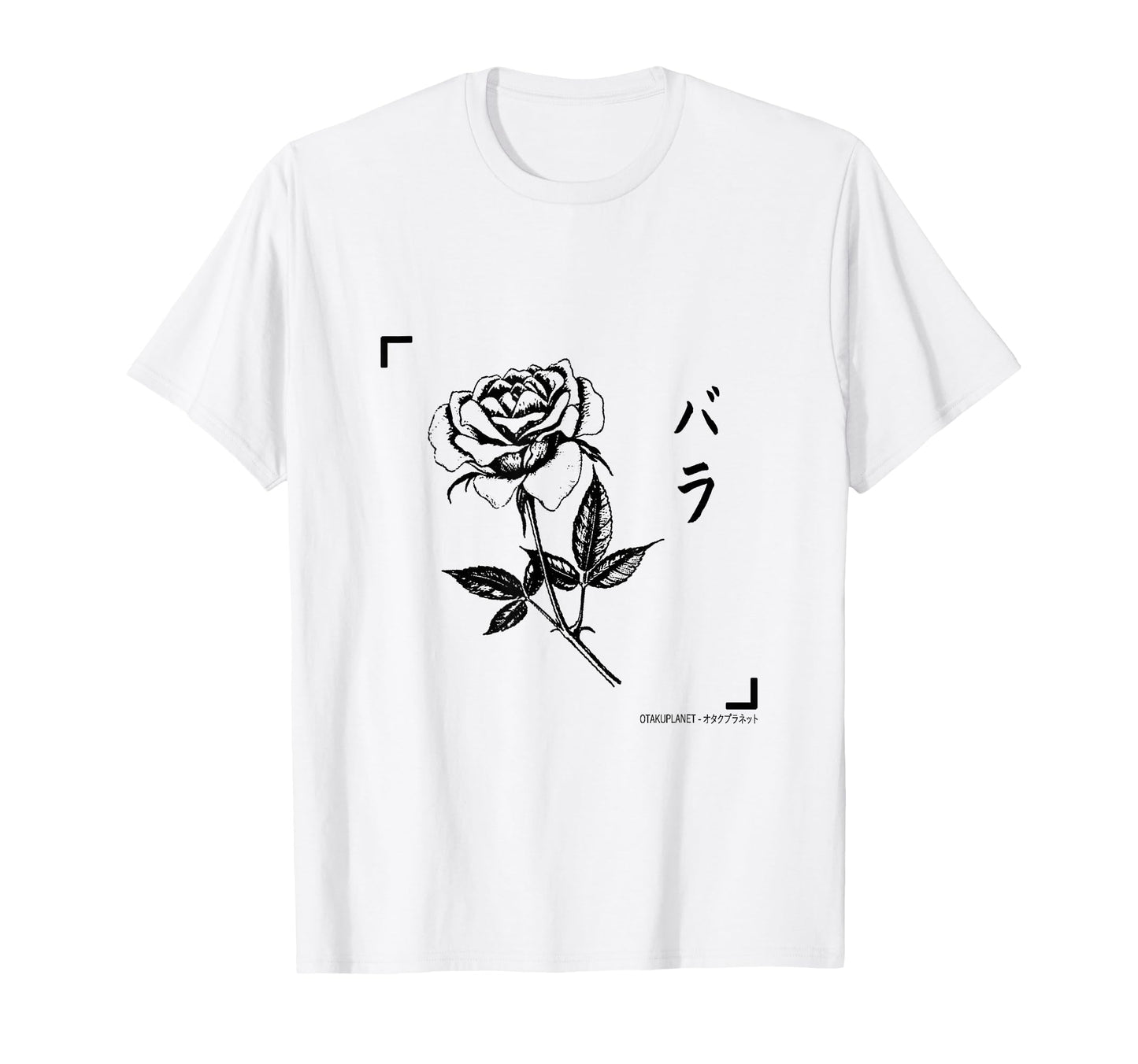 Aesthetic Black Rose Soft Grunge Vaporwave T-Shirt - Graphic Print Unisex - T-Shirt, Sweatshirt, Hoodie