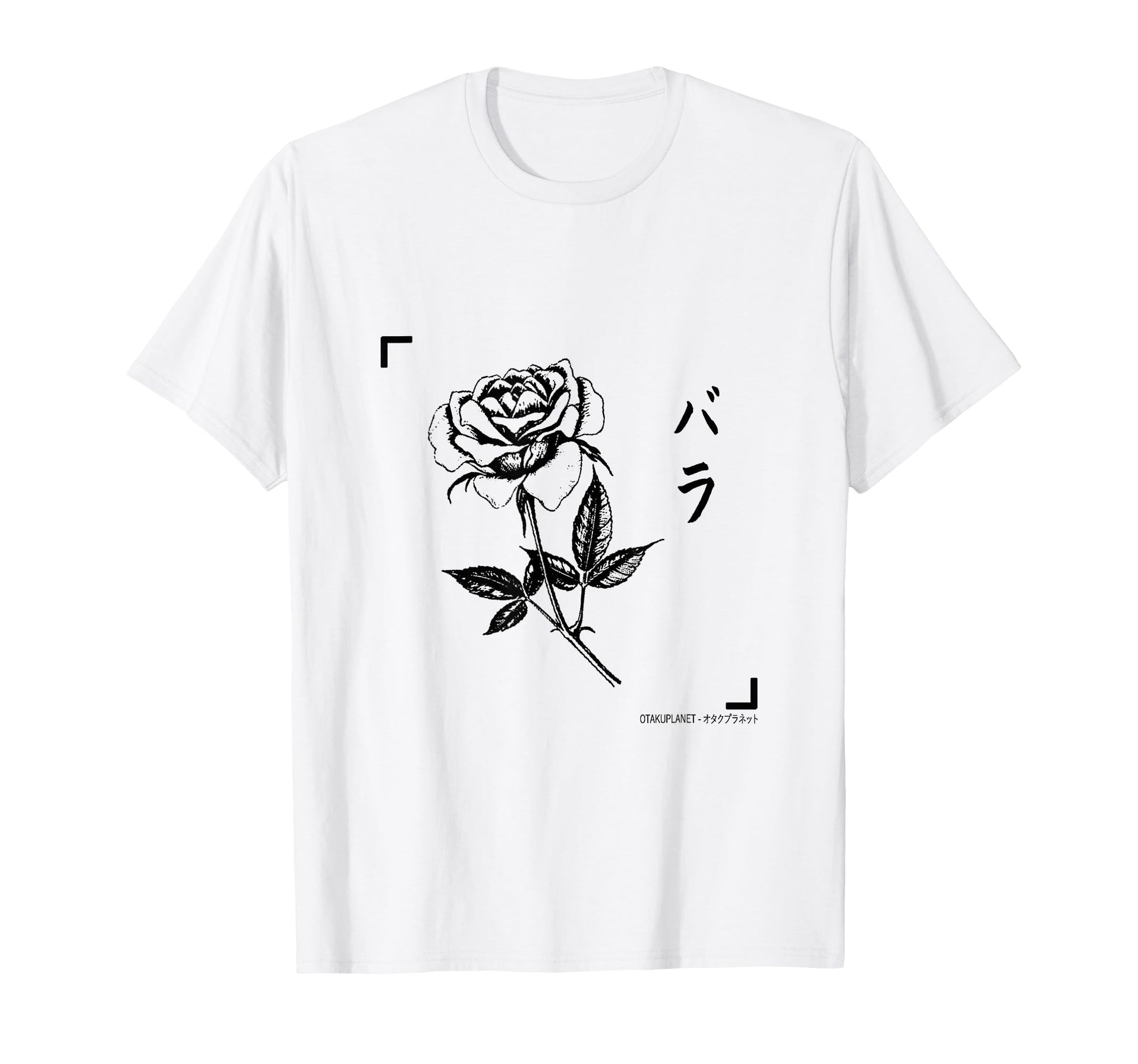 Aesthetic Black Rose Soft Grunge Vaporwave T-Shirt - Graphic Print Unisex - T-Shirt, Sweatshirt, Hoodie