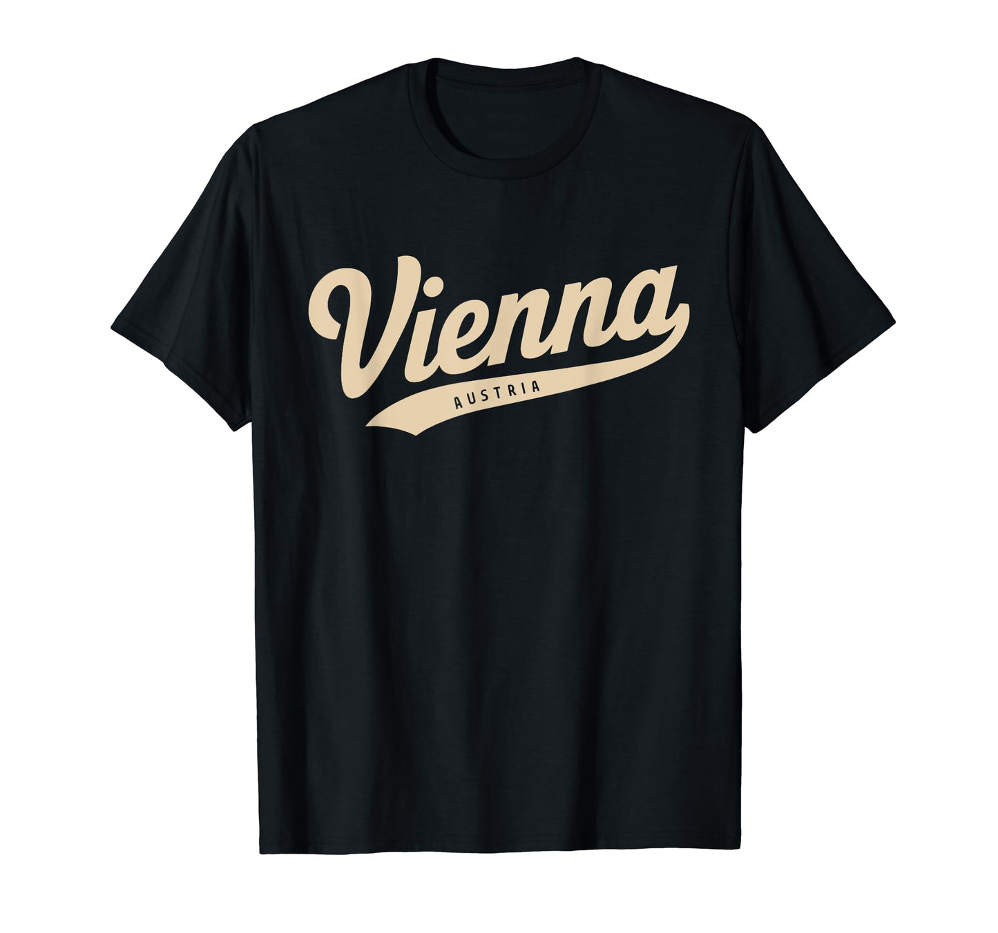 Vienna Austria Souvenir Typography T-Shirt - Fun Novelty Design Unisex - T-Shirt, Sweatshirt, Hoodie