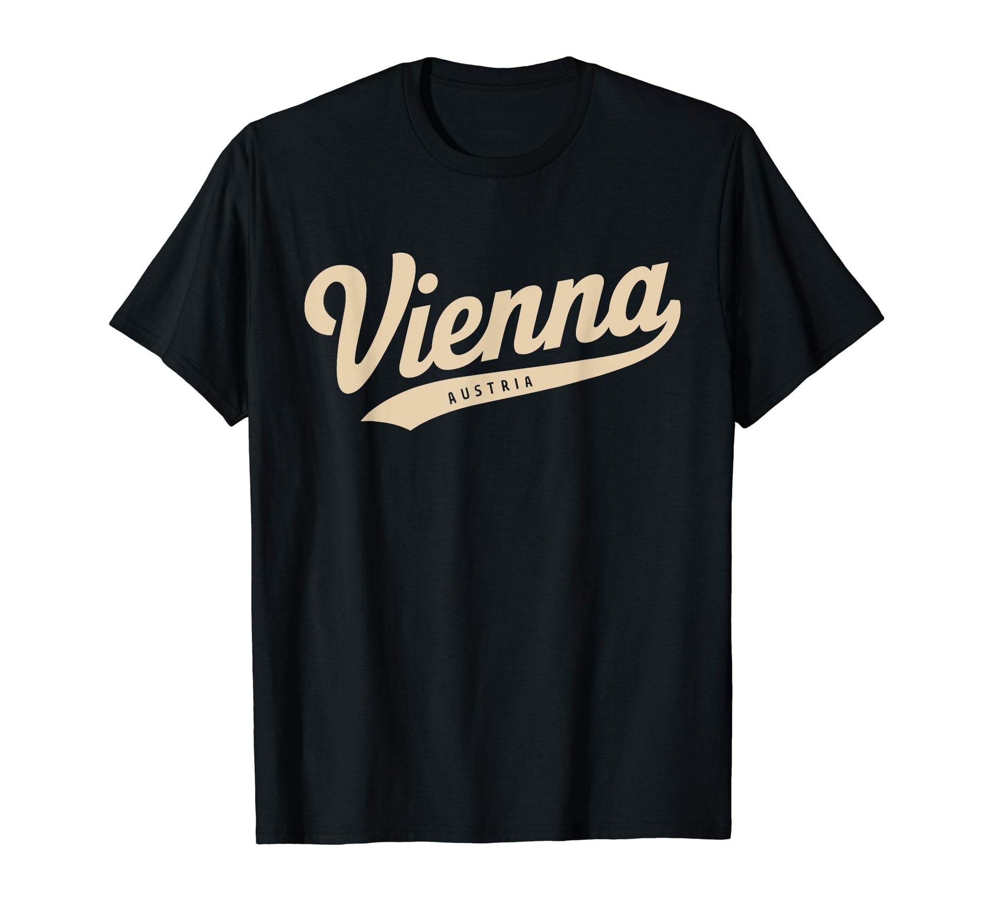Vienna Austria Souvenir Typography T-Shirt - Fun Novelty Design Unisex - T-Shirt, Sweatshirt, Hoodie