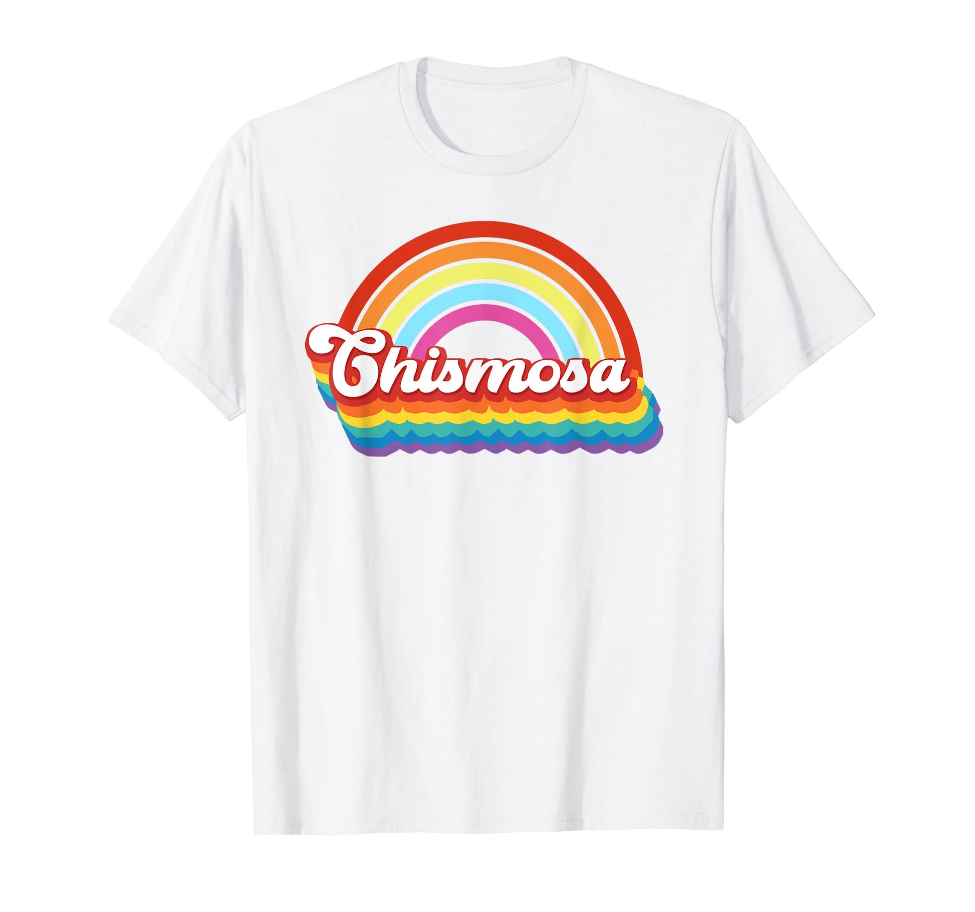 Chismosa Latina Rainbow Groovy T-Shirt - Unique Graphic for Adults - T-Shirt, Sweatshirt, Hoodie