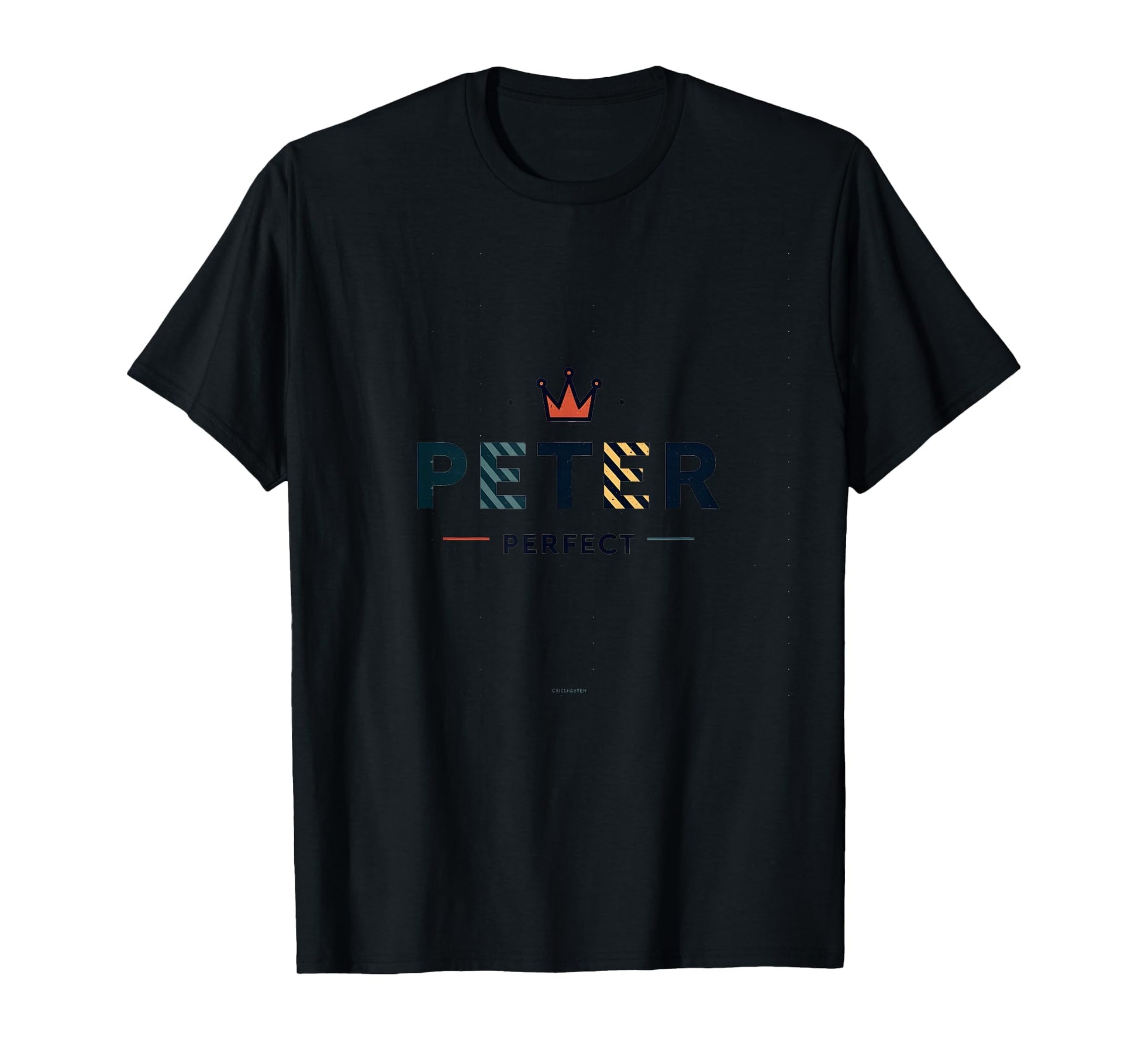 Peter Peter Royal Crown Typography T-Shirt - Streetwear Style for Adults - T-Shirt, Sweatshirt, Hoodie