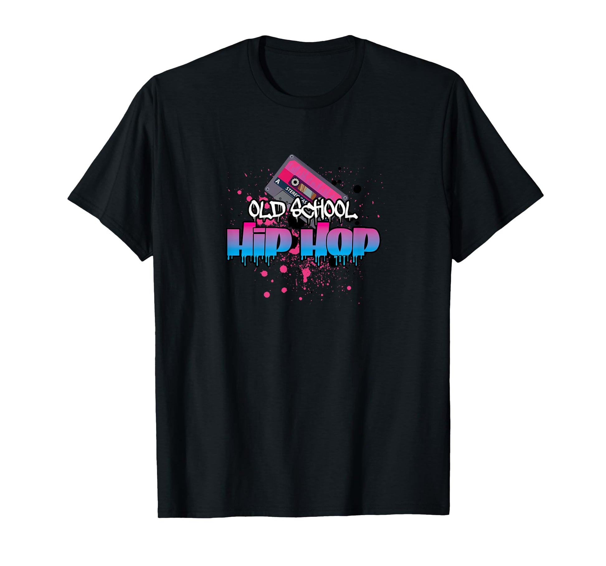 Old School Hip Hop T-Shirt - Fun Novelty Design for Adults - T-Shirt, Sweatshirt, Hoodie
