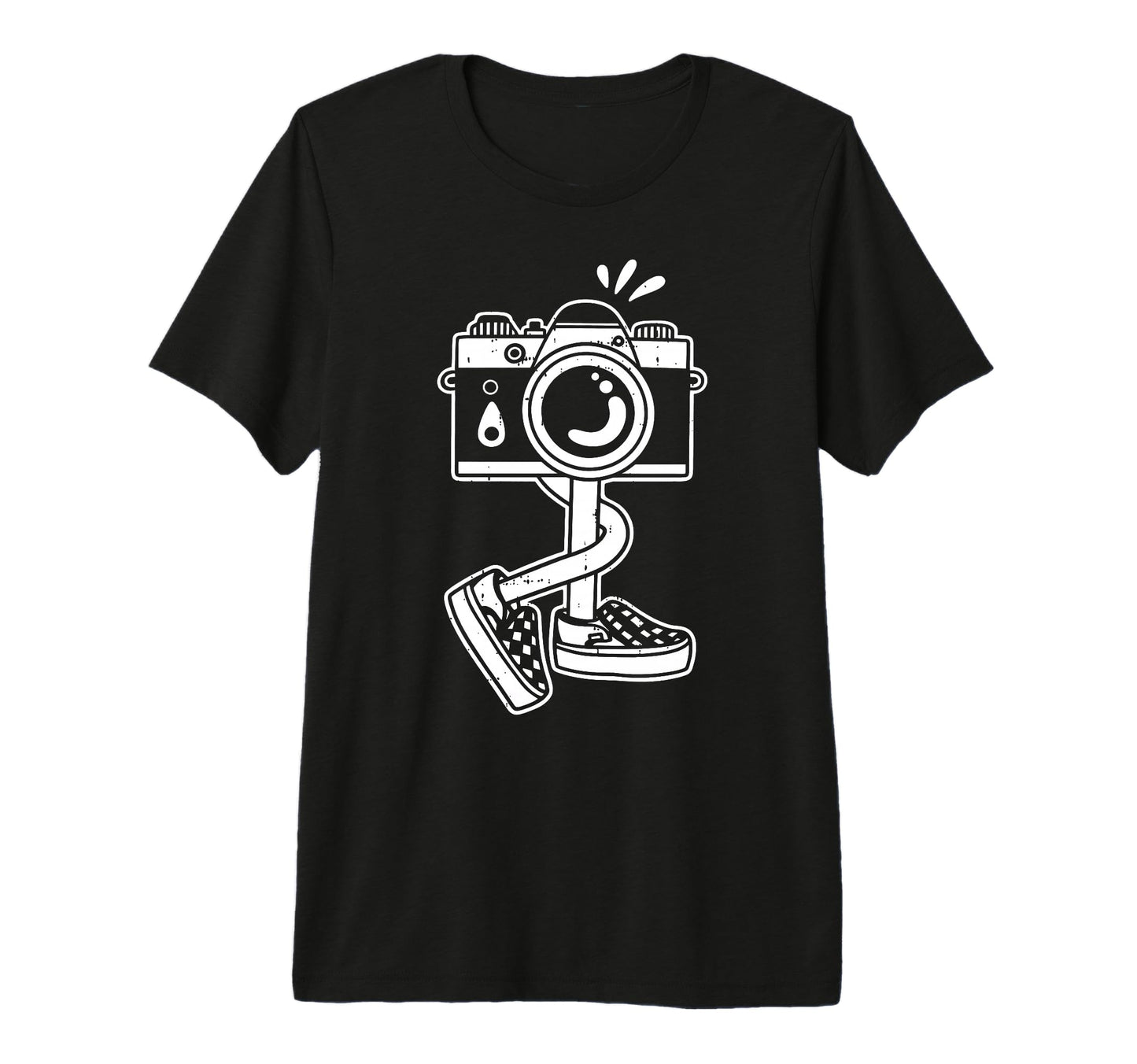 Funny Camera Costume Photographer T-Shirt - Custom Art Print Men Women - T-Shirt, Sweatshirt, Hoodie