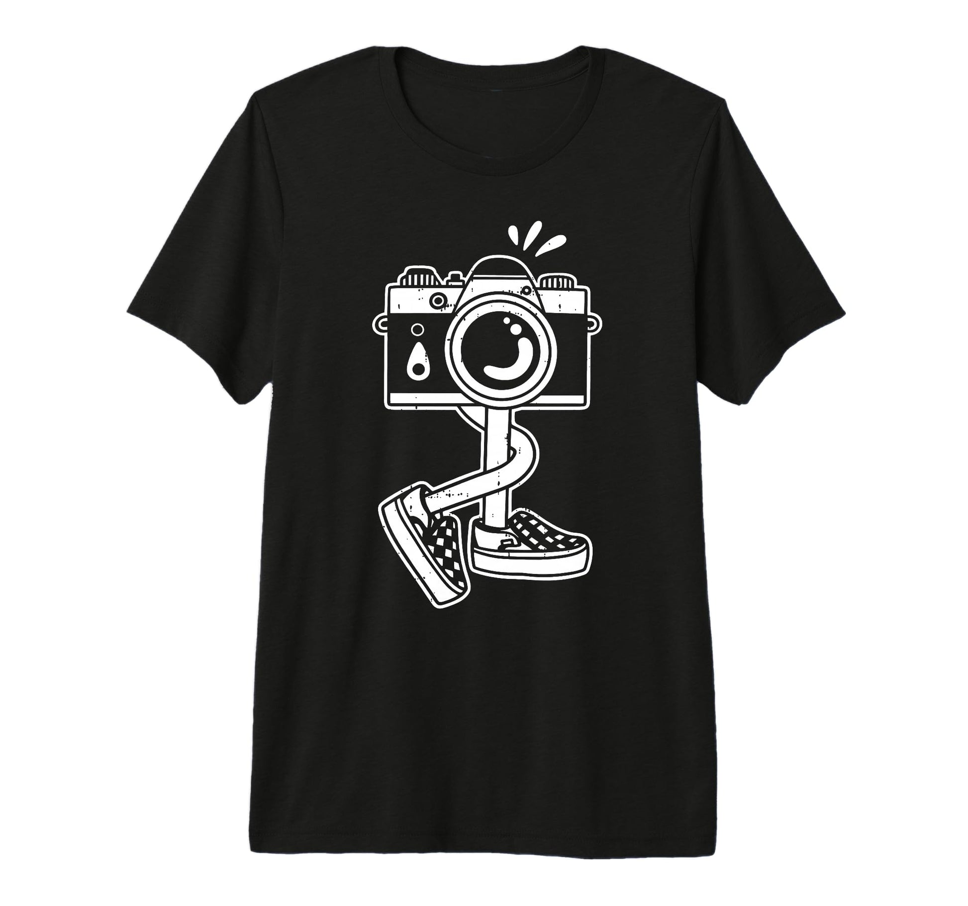 Funny Camera Costume Photographer T-Shirt - Custom Art Print Men Women - T-Shirt, Sweatshirt, Hoodie