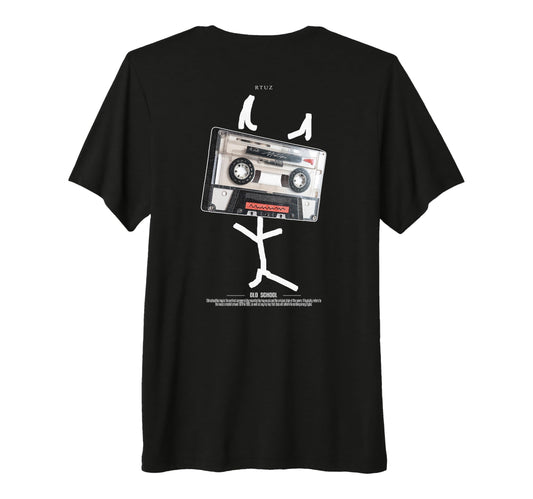 Back Streetwear Old School Music Tape T-Shirt - Aesthetic Graphic Unisex - T-Shirt, Sweatshirt, Hoodie