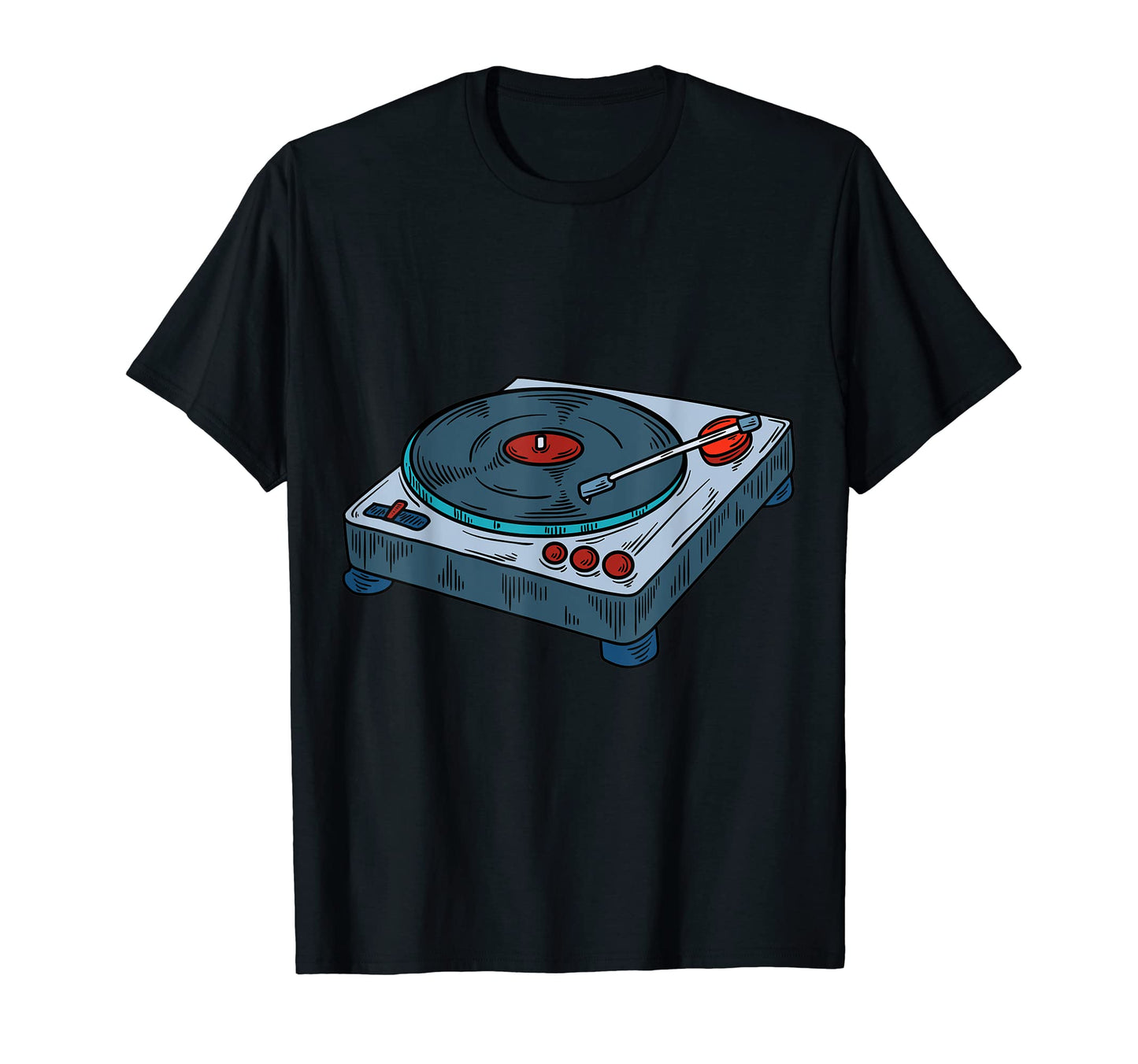 Hip Hop Dj Turntable Old School T-Shirt - Aesthetic Graphic for Adults - T-Shirt, Sweatshirt, Hoodie
