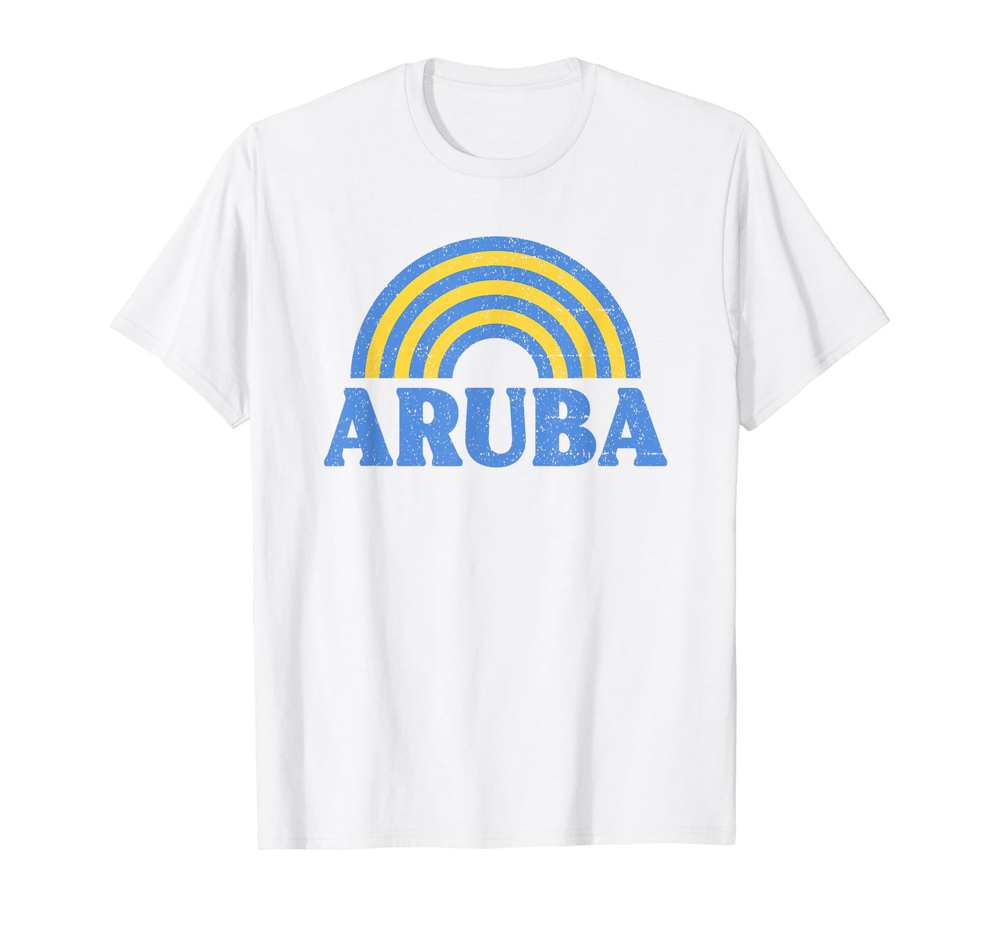 Aruba Flag Rainbow Aruban Pride T-Shirt - Aesthetic Graphic Men Women - T-Shirt, Sweatshirt, Hoodie