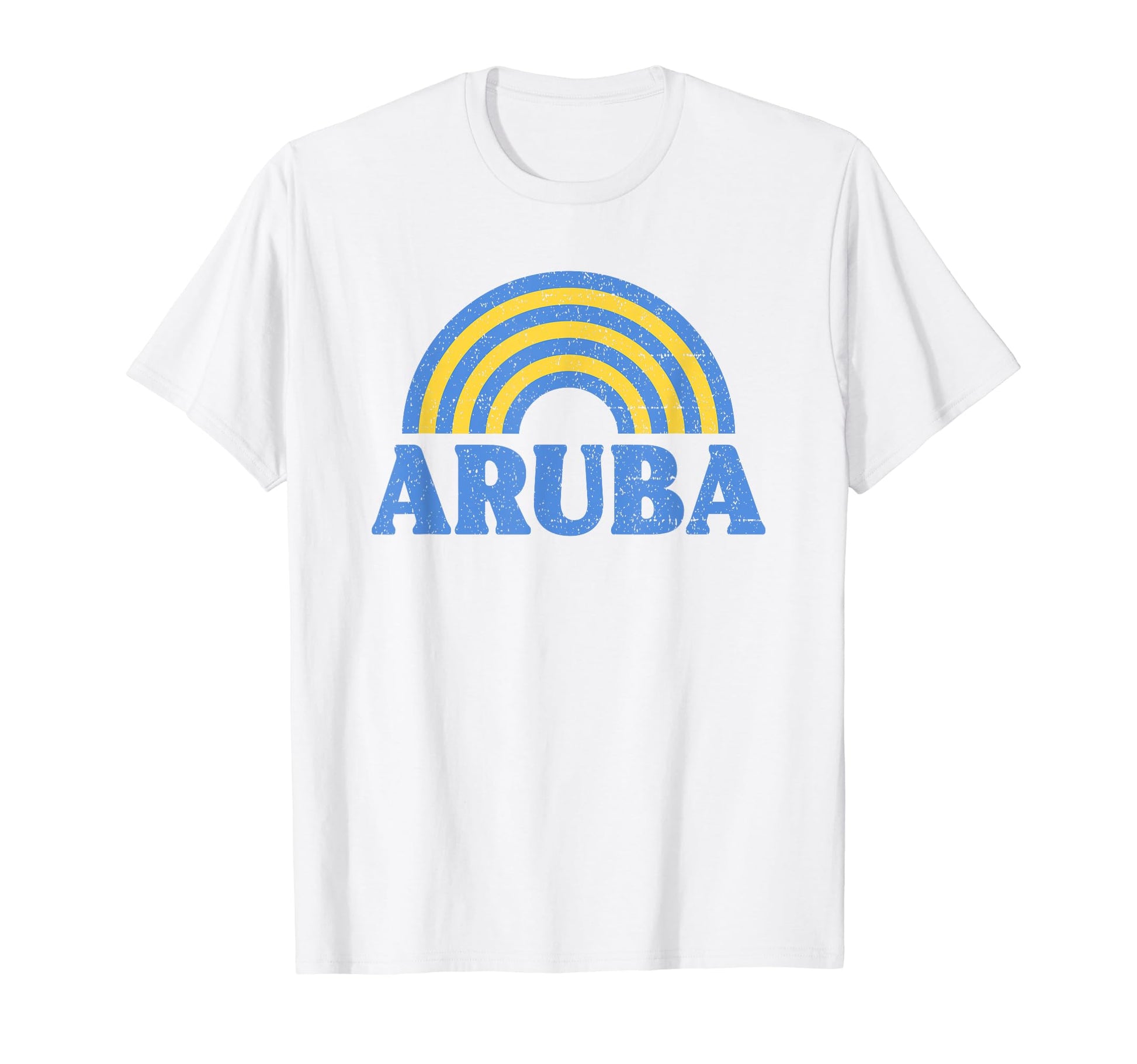 Aruba Flag Rainbow Aruban Pride T-Shirt - Aesthetic Graphic Men Women - T-Shirt, Sweatshirt, Hoodie