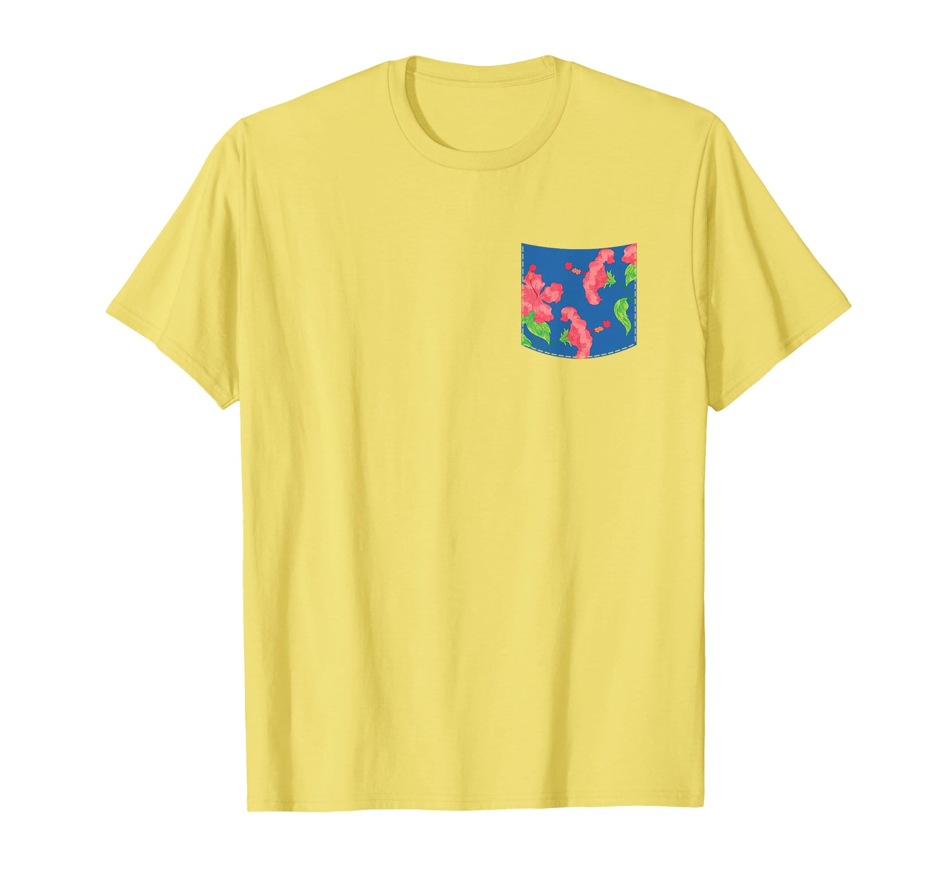 Beautiful Flower Pocket Floral T-Shirt - Custom Art Print for Adults - T-Shirt, Sweatshirt, Hoodie