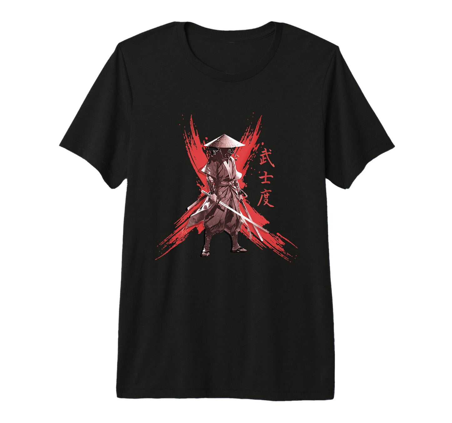 Bushido Sword Japanese Samurai Vaporwave T-Shirt - Trendy Graphic Unisex - T-Shirt, Sweatshirt, Hoodie