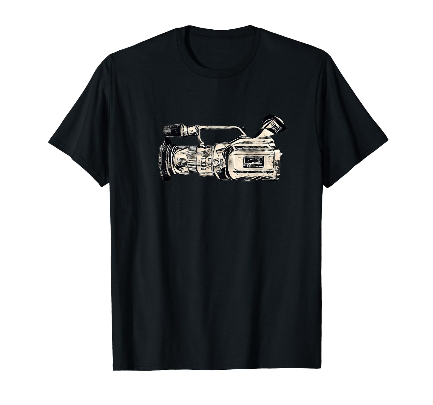 Vx1000 Iconic Skateboard Video Camera T-Shirt - Unique Graphic Unisex - T-Shirt, Sweatshirt, Hoodie