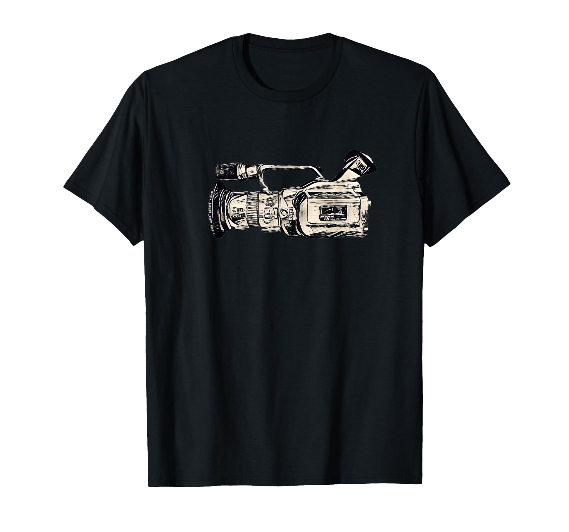Vx1000 Iconic Skateboard Video Camera T-Shirt - Unique Graphic Unisex - T-Shirt, Sweatshirt, Hoodie
