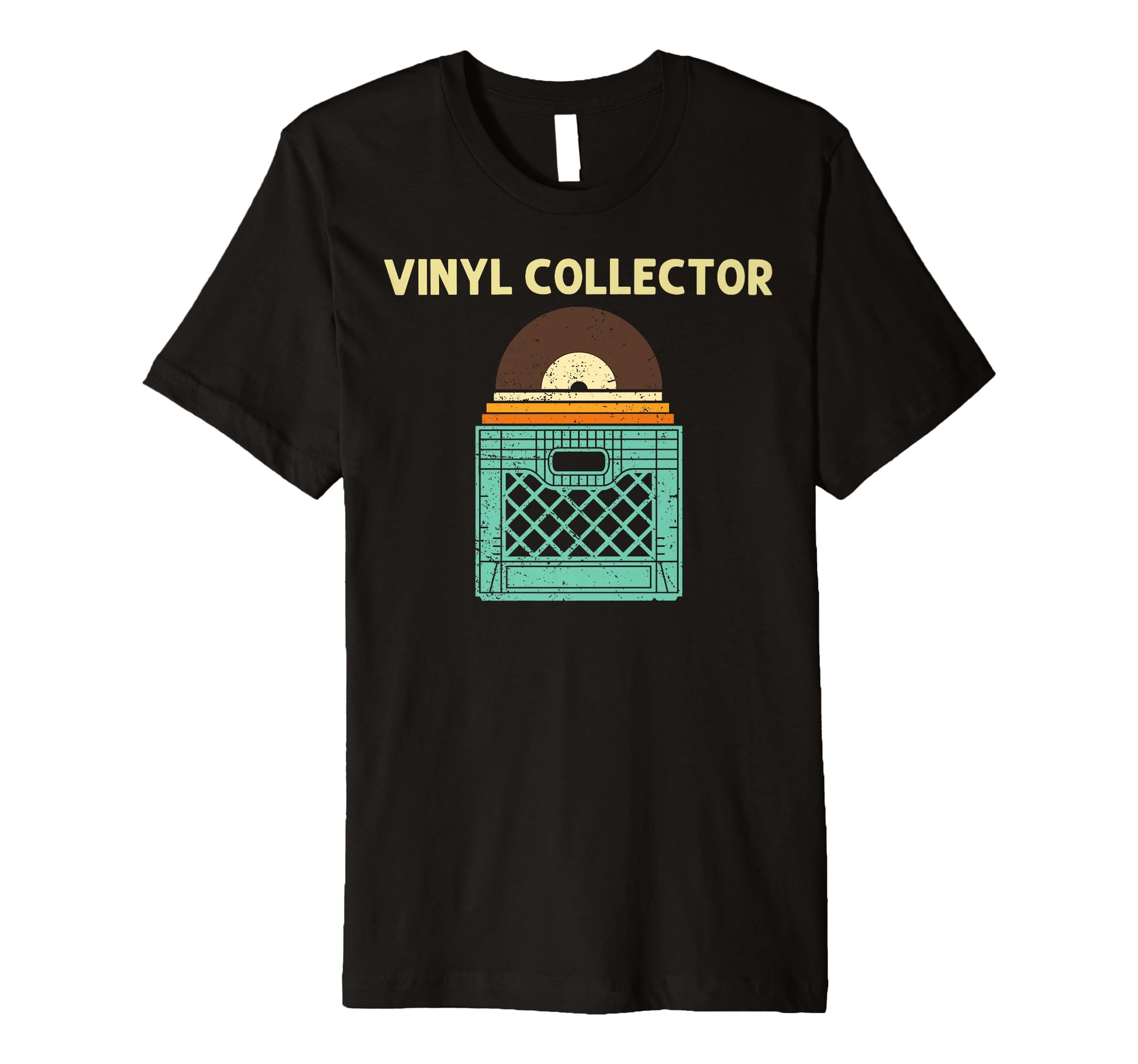Vinyl Dj Vinyl Record Lovers Music Player T-Shirt - Graphic Print Men Women - T-Shirt, Sweatshirt, Hoodie