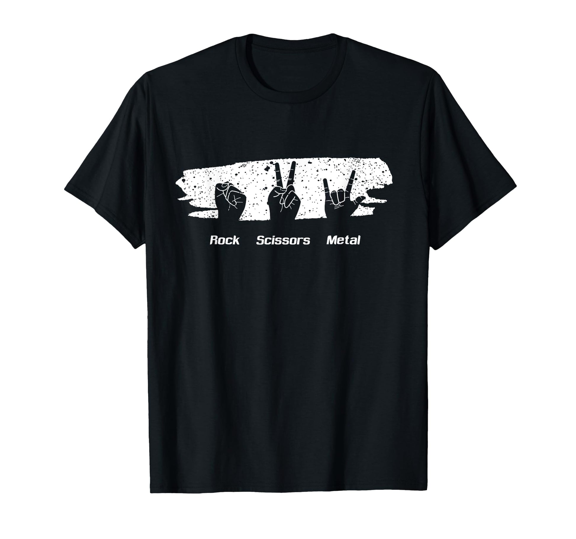 Rock Scissors Heavy Metal Music T-Shirt - Casual Everyday Wear Unisex - T-Shirt, Sweatshirt, Hoodie
