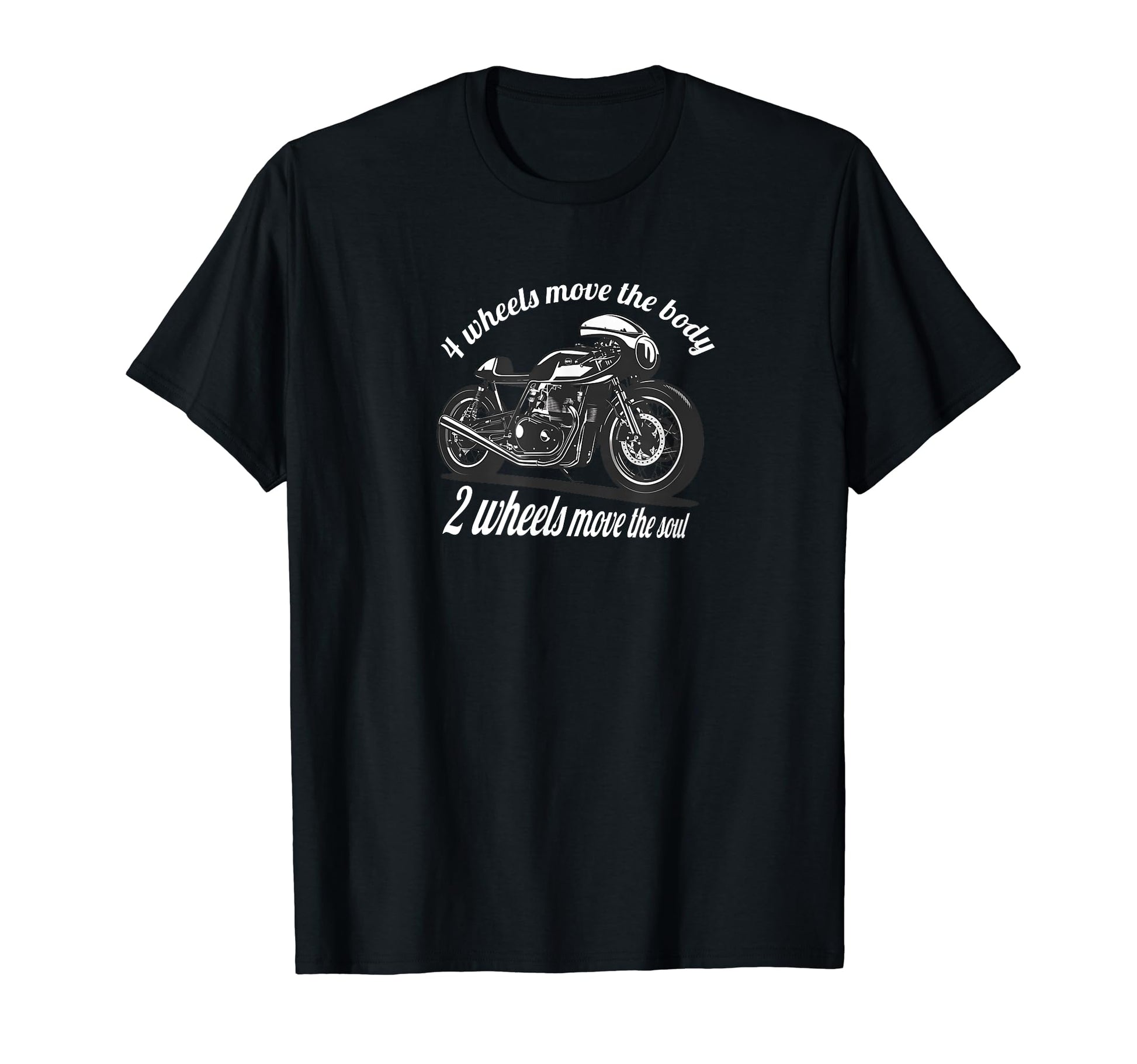 Caf Racer Motorcycle Biker T-Shirt - Aesthetic Graphic Men Women - T-Shirt, Sweatshirt, Hoodie