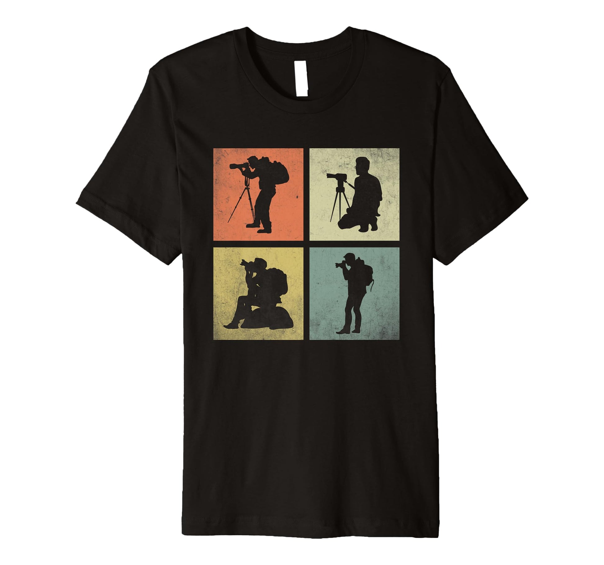 Photography Camera Photographer T-Shirt - Minimalist Print Men Women - T-Shirt, Sweatshirt, Hoodie