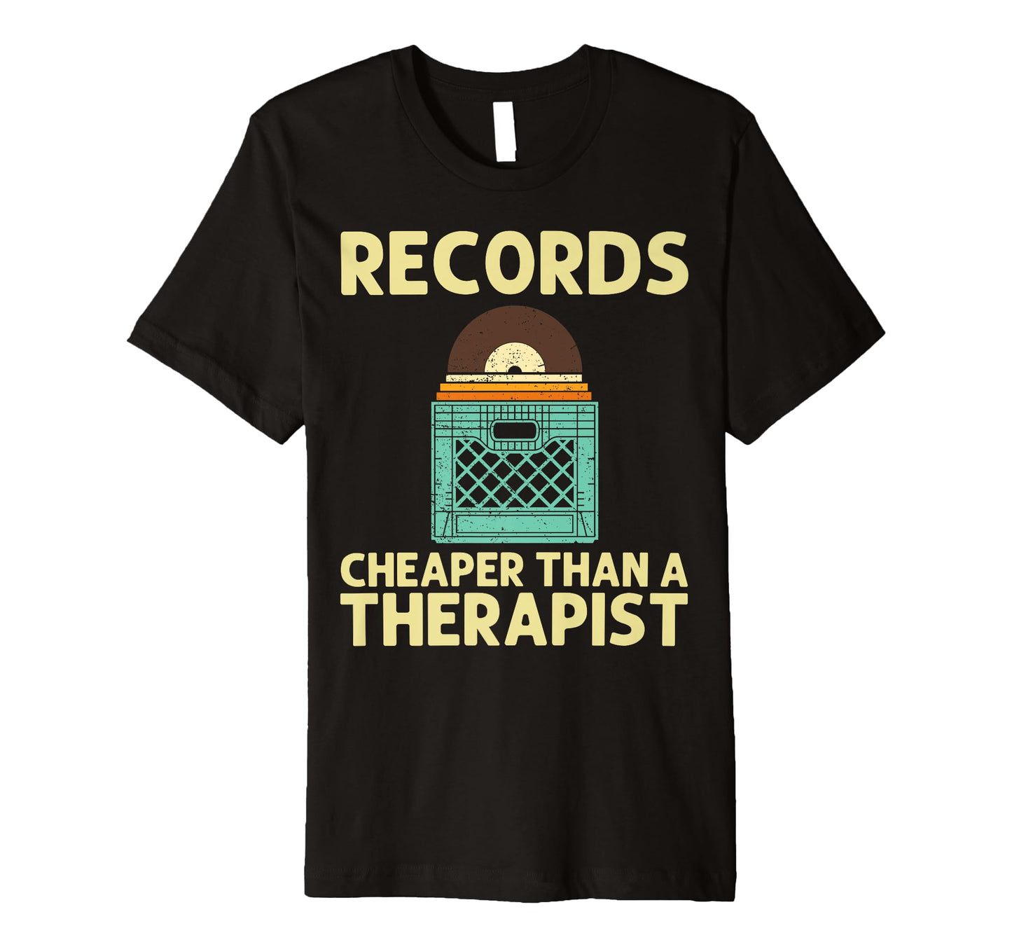 Vinyl Dj Vinyl Record Lovers Music T-Shirt - Minimalist Print for Adults - T-Shirt, Sweatshirt, Hoodie