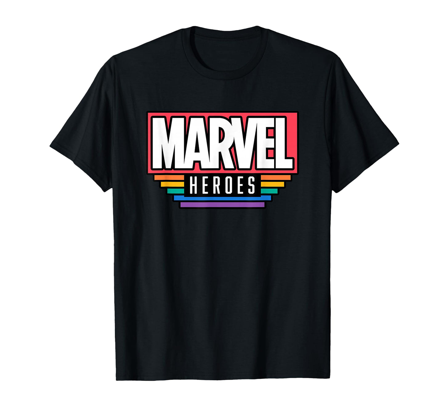 Marvel Pride Flag Rainbow Marvel T-Shirt - Fun Novelty Design Unisex - T-Shirt, Sweatshirt, Hoodie