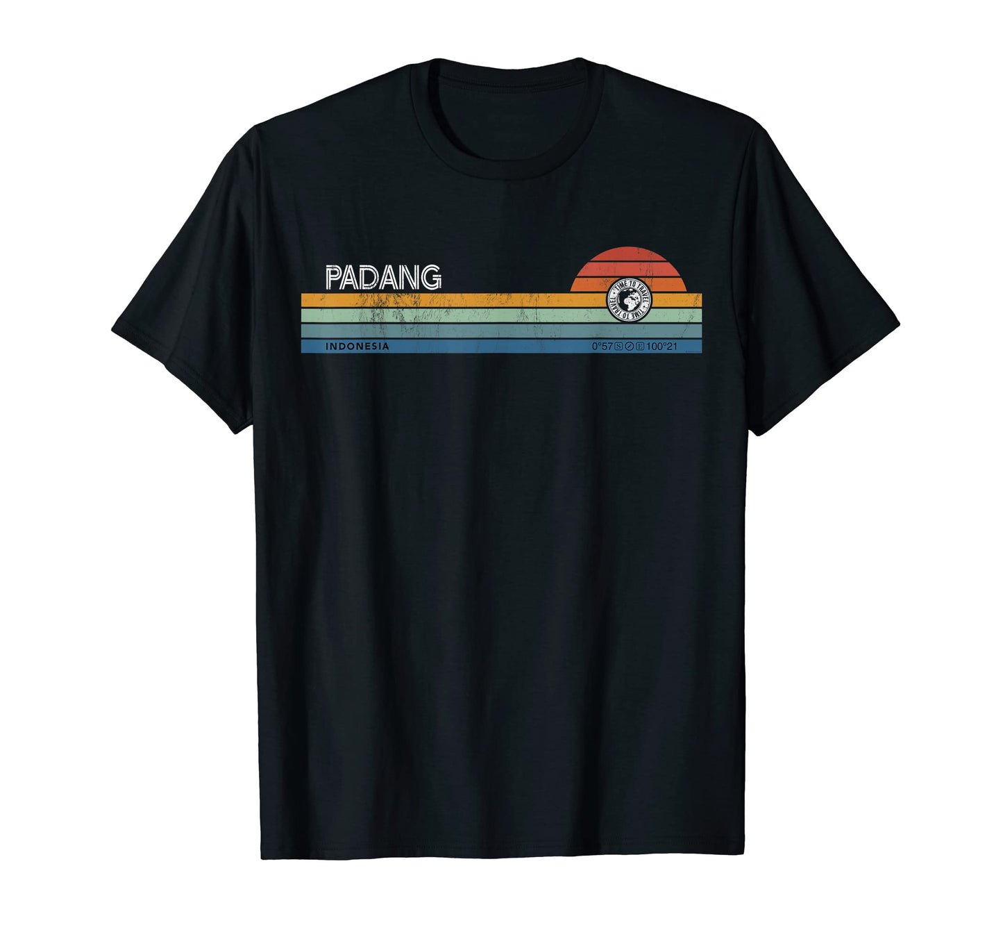 Padang Indonesia West Sumatera Sunset T-Shirt - Novelty Apparel Unisex - T-Shirt, Sweatshirt, Hoodie