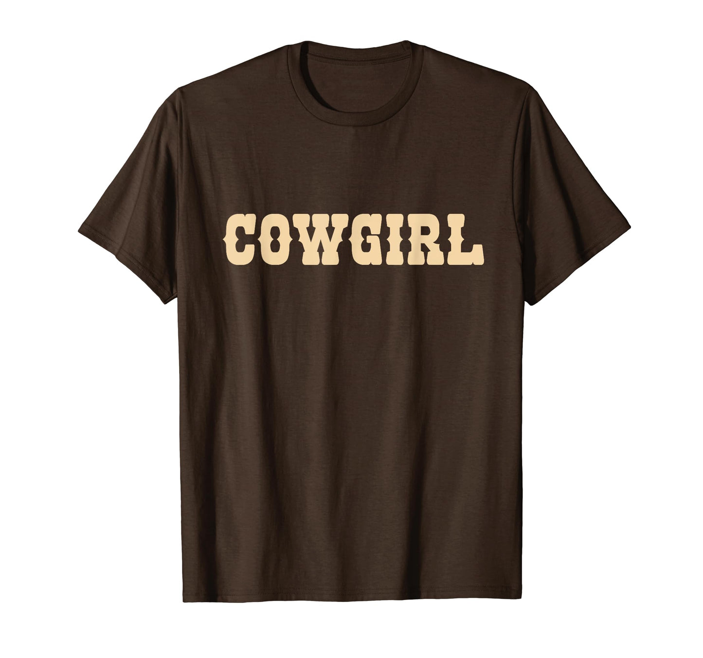 Cowgirl Aesthetic Y2K 90S Beige Brown T-Shirt - Minimalist Print Unisex - T-Shirt, Sweatshirt, Hoodie