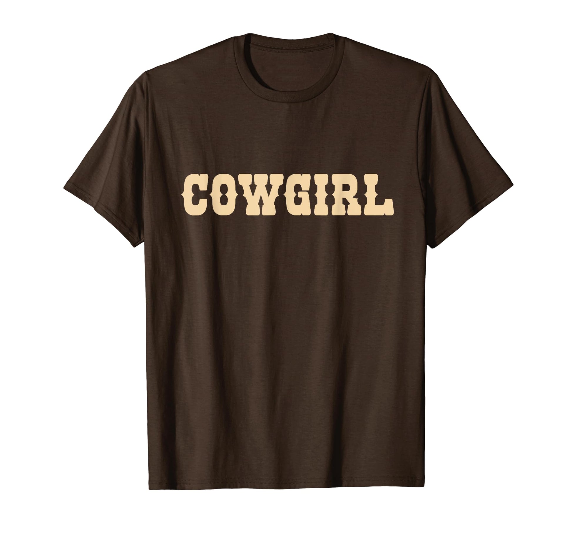 Cowgirl Aesthetic Y2K 90S Beige Brown T-Shirt - Minimalist Print Unisex - T-Shirt, Sweatshirt, Hoodie