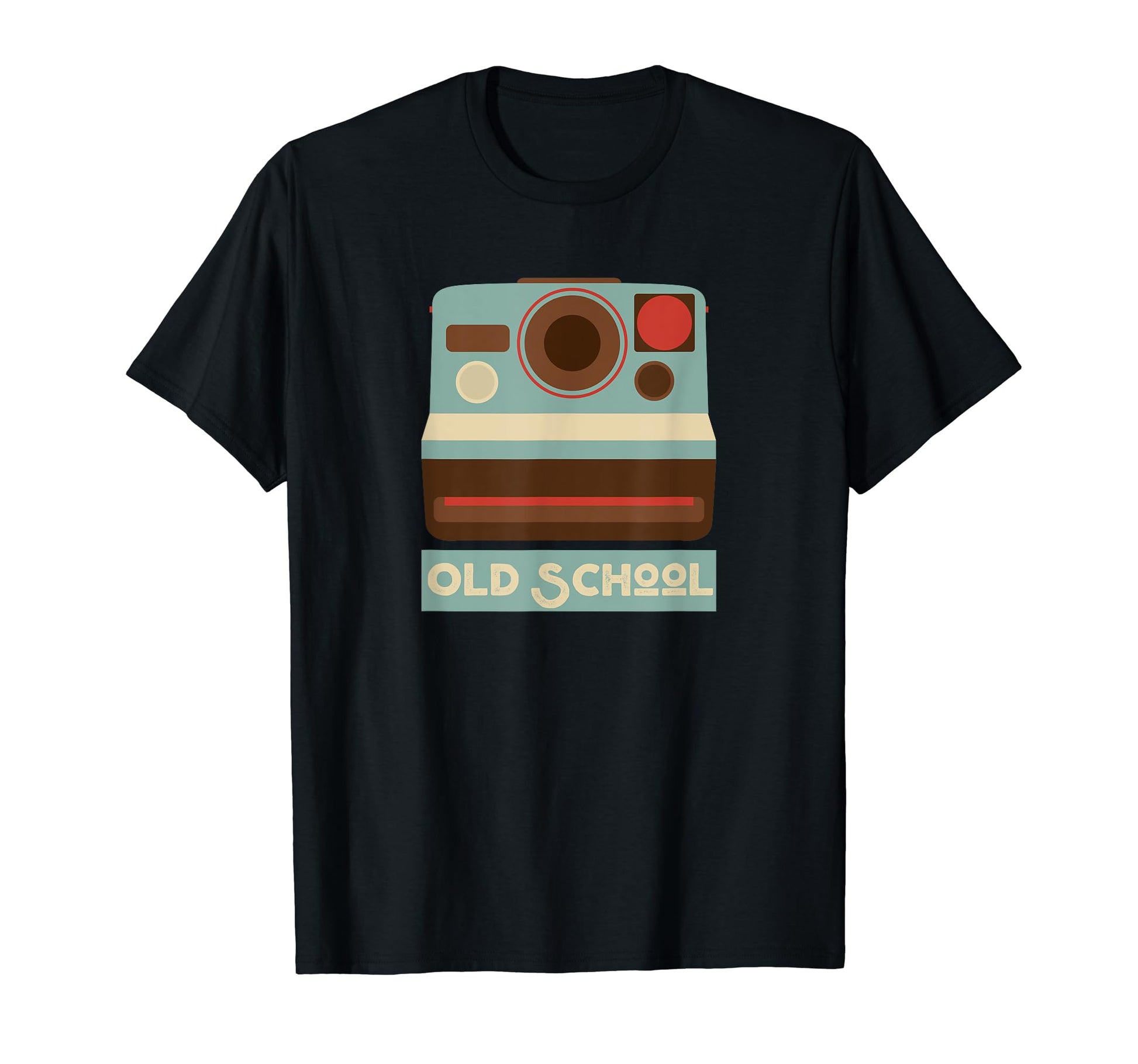 Instant Camera Old School T-Shirt - Aesthetic Graphic Men Women - T-Shirt, Sweatshirt, Hoodie