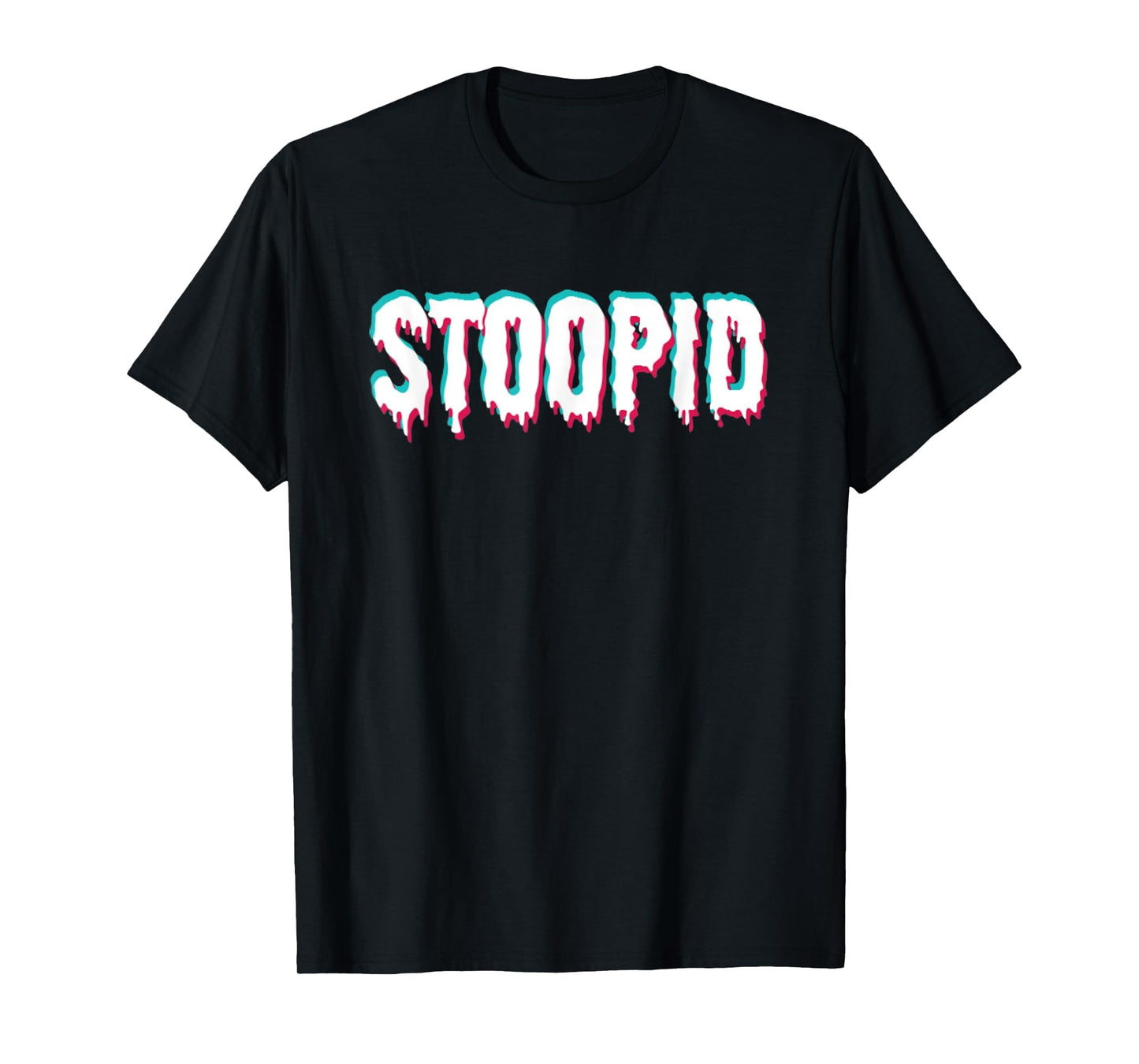 Stoopid Meme Drippy Aesthetic Vaporwave T-Shirt - Trendy Graphic for Adults - T-Shirt, Sweatshirt, Hoodie