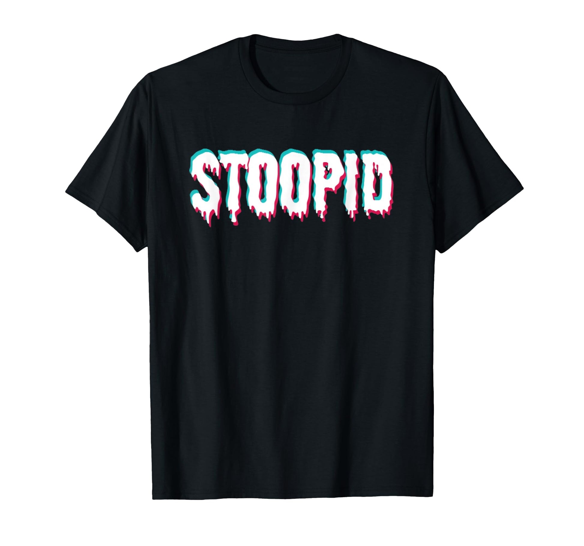 Stoopid Meme Drippy Aesthetic Vaporwave T-Shirt - Trendy Graphic for Adults - T-Shirt, Sweatshirt, Hoodie