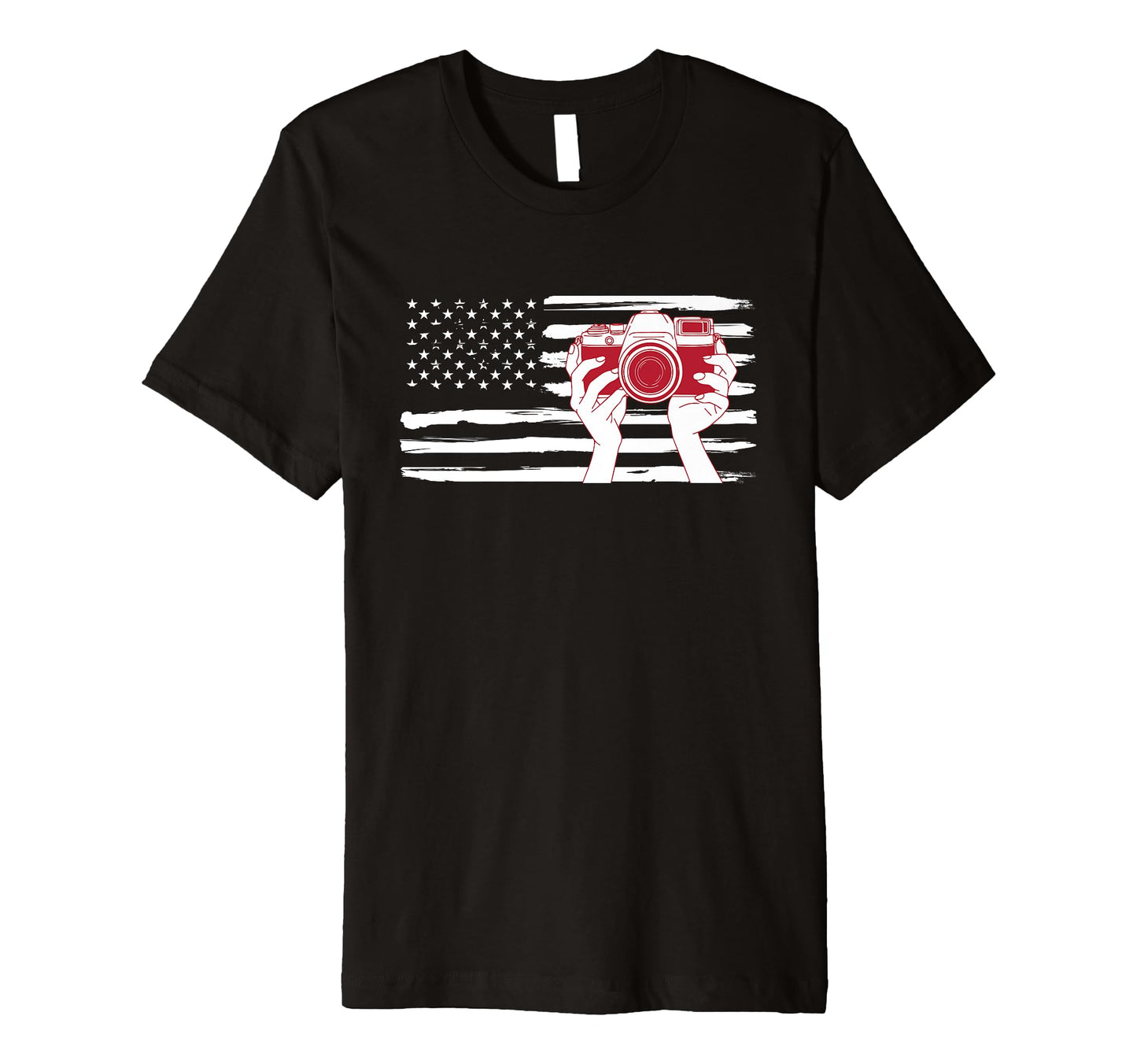 Funny Photography Photographer Camera Usa T-Shirt - Trendy Graphic Unisex - T-Shirt, Sweatshirt, Hoodie