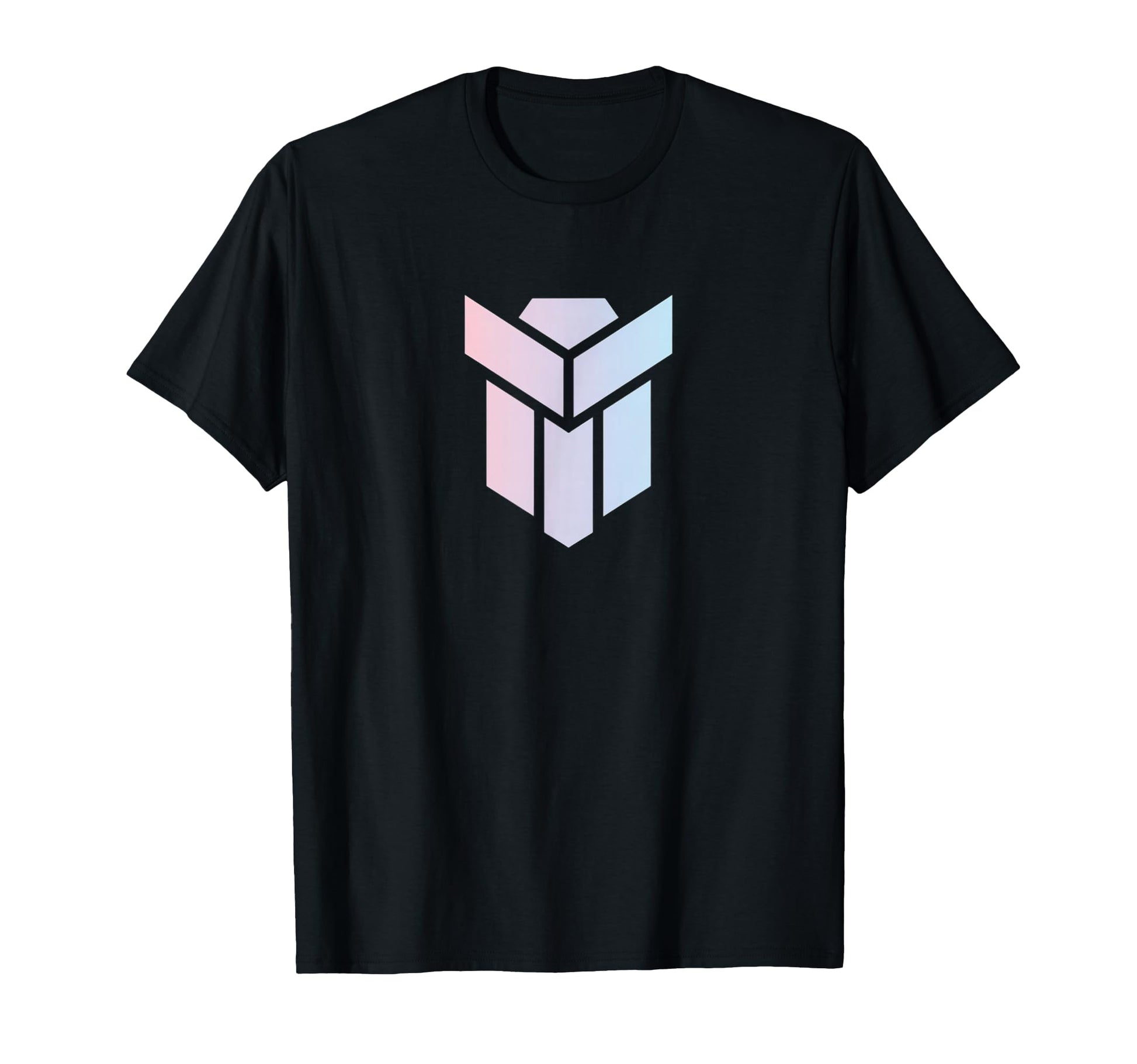 Futuristic Geometric Logo Vaporwave T-Shirt - Graphic Print for Adults - T-Shirt, Sweatshirt, Hoodie