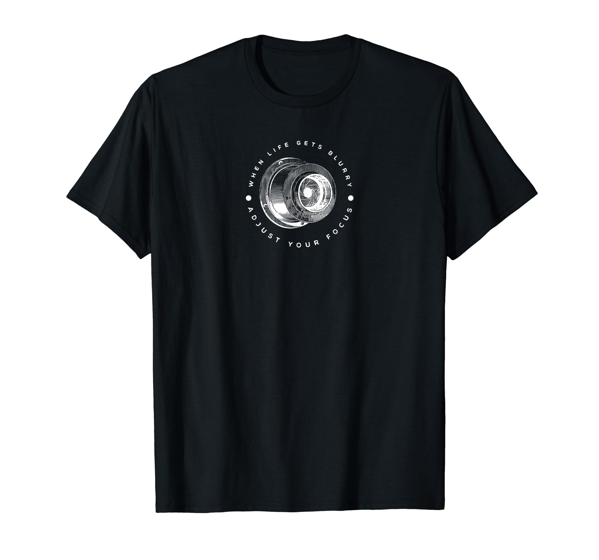 Adjust Your Focus Camera Photographers T-Shirt - Trendy Graphic Men Women - T-Shirt, Sweatshirt, Hoodie