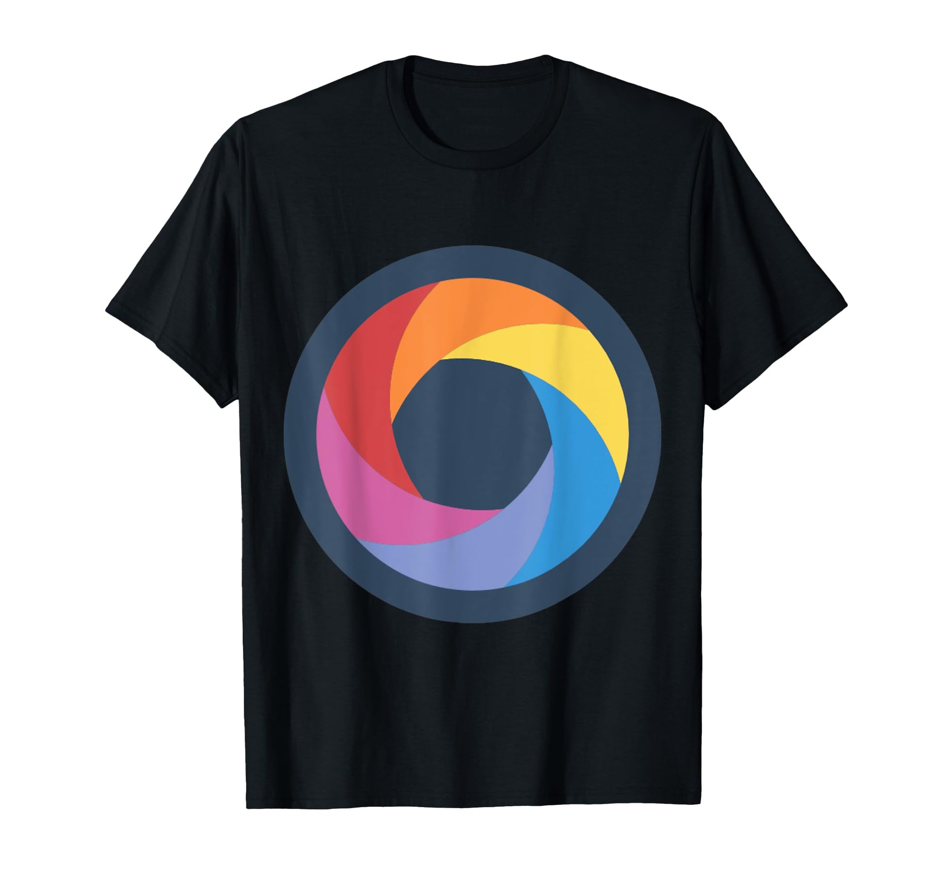 Photography Aperture Camera Lens T-Shirt - Custom Art Print Men Women - T-Shirt, Sweatshirt, Hoodie