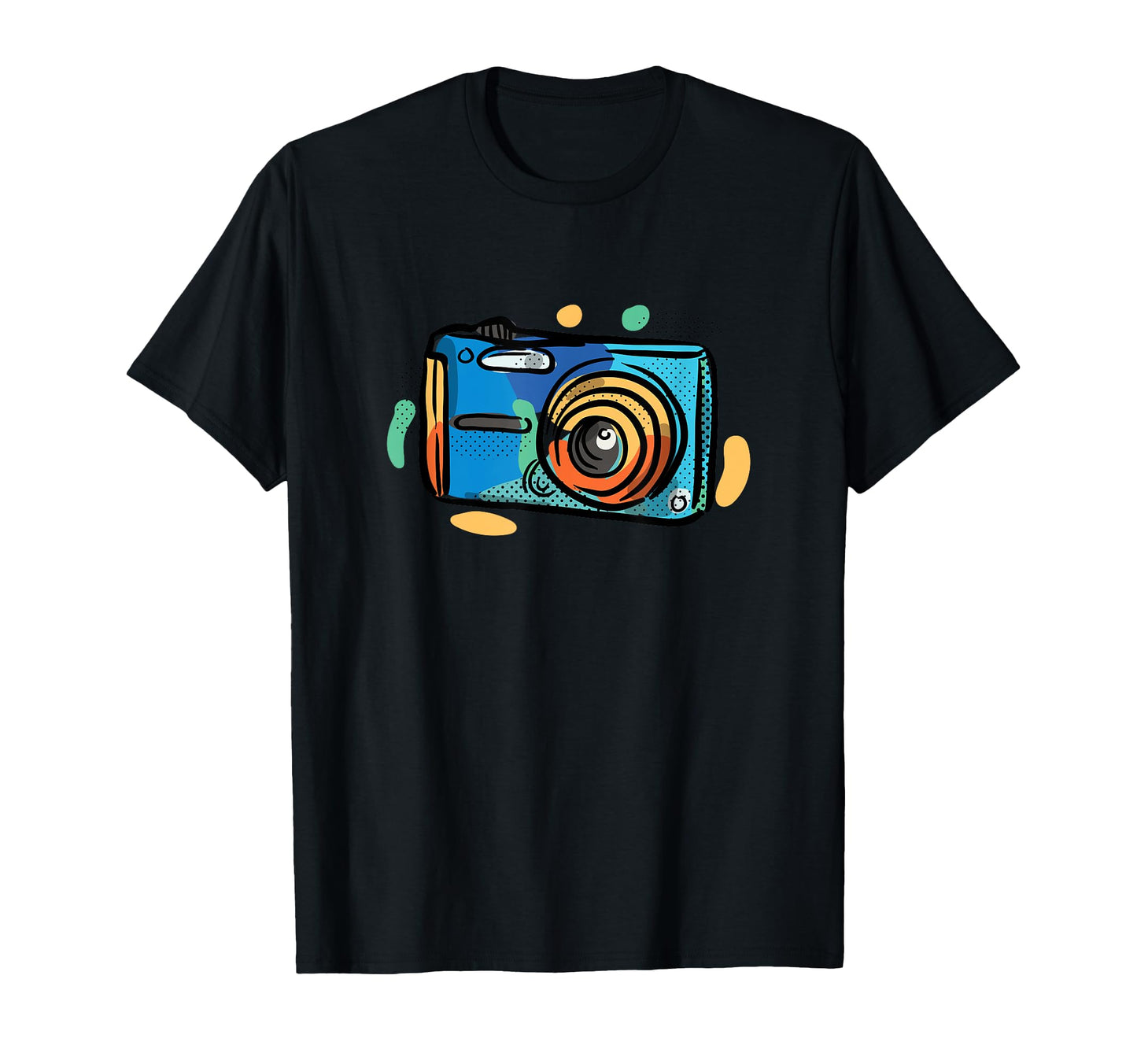 Photography Lovers Camera T-Shirt - Casual Everyday Wear Men Women - T-Shirt, Sweatshirt, Hoodie