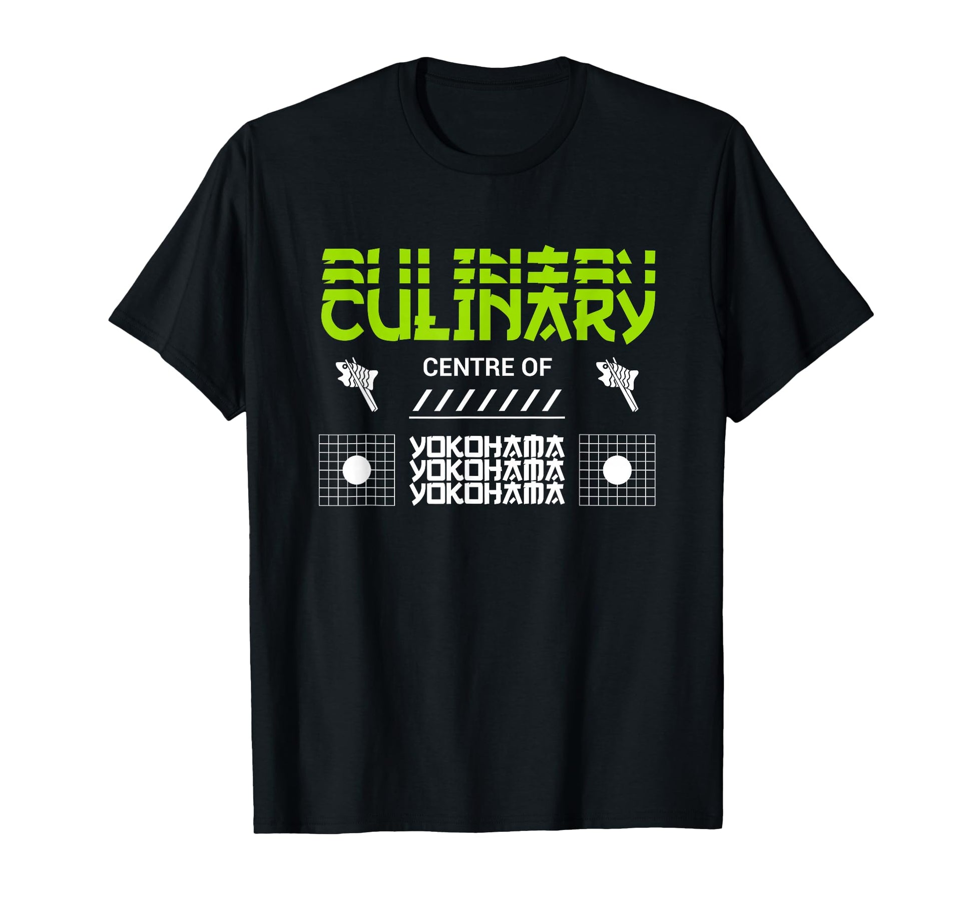 Yokohama Culinary Japan Anime T-Shirt - Trendy Graphic for Adults - T-Shirt, Sweatshirt, Hoodie