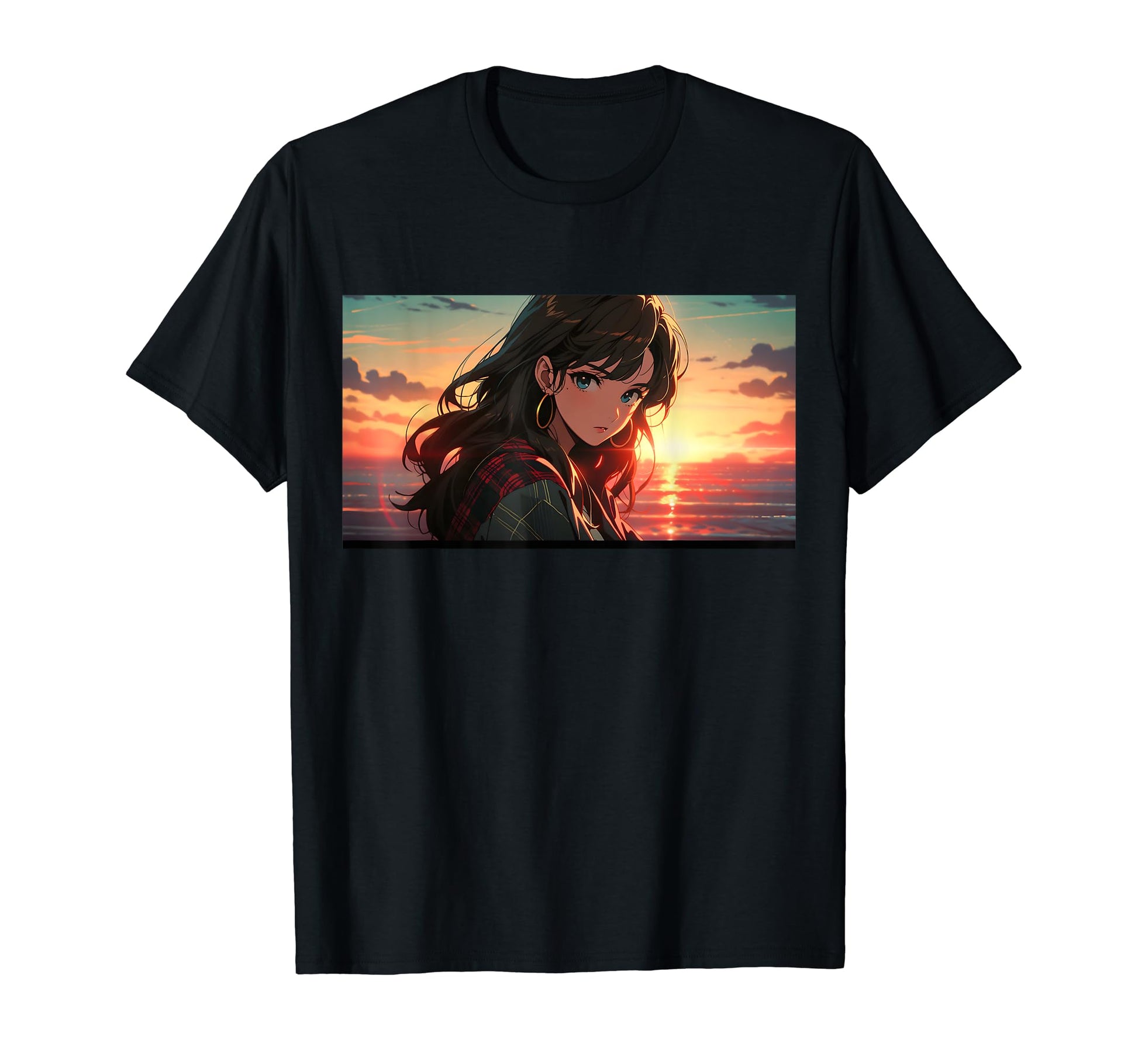 90S Anime Aesthetic Vaporwave Kawaii T-Shirt - Novelty Apparel for Adults - T-Shirt, Sweatshirt, Hoodie