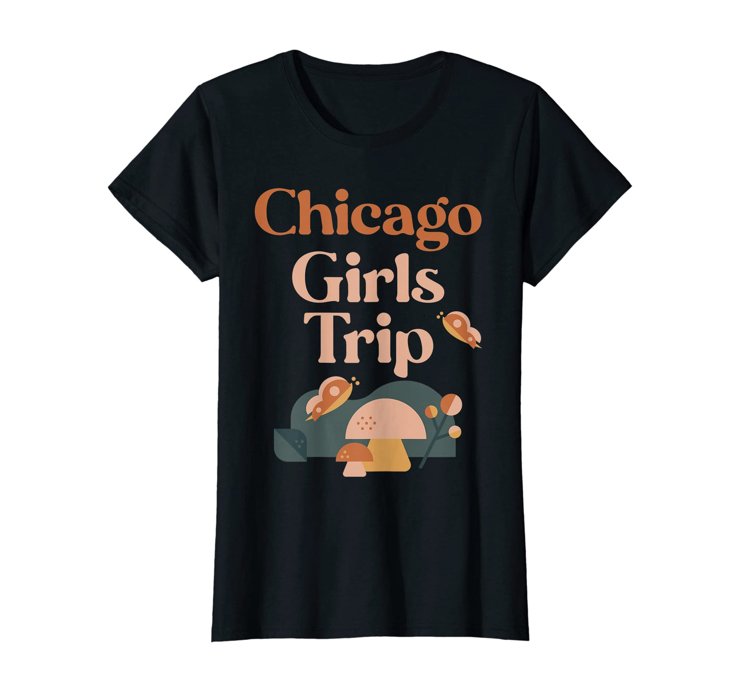 Womens Chicago Trip Matching Group T-Shirt - Minimalist Print Men Women - T-Shirt, Sweatshirt, Hoodie