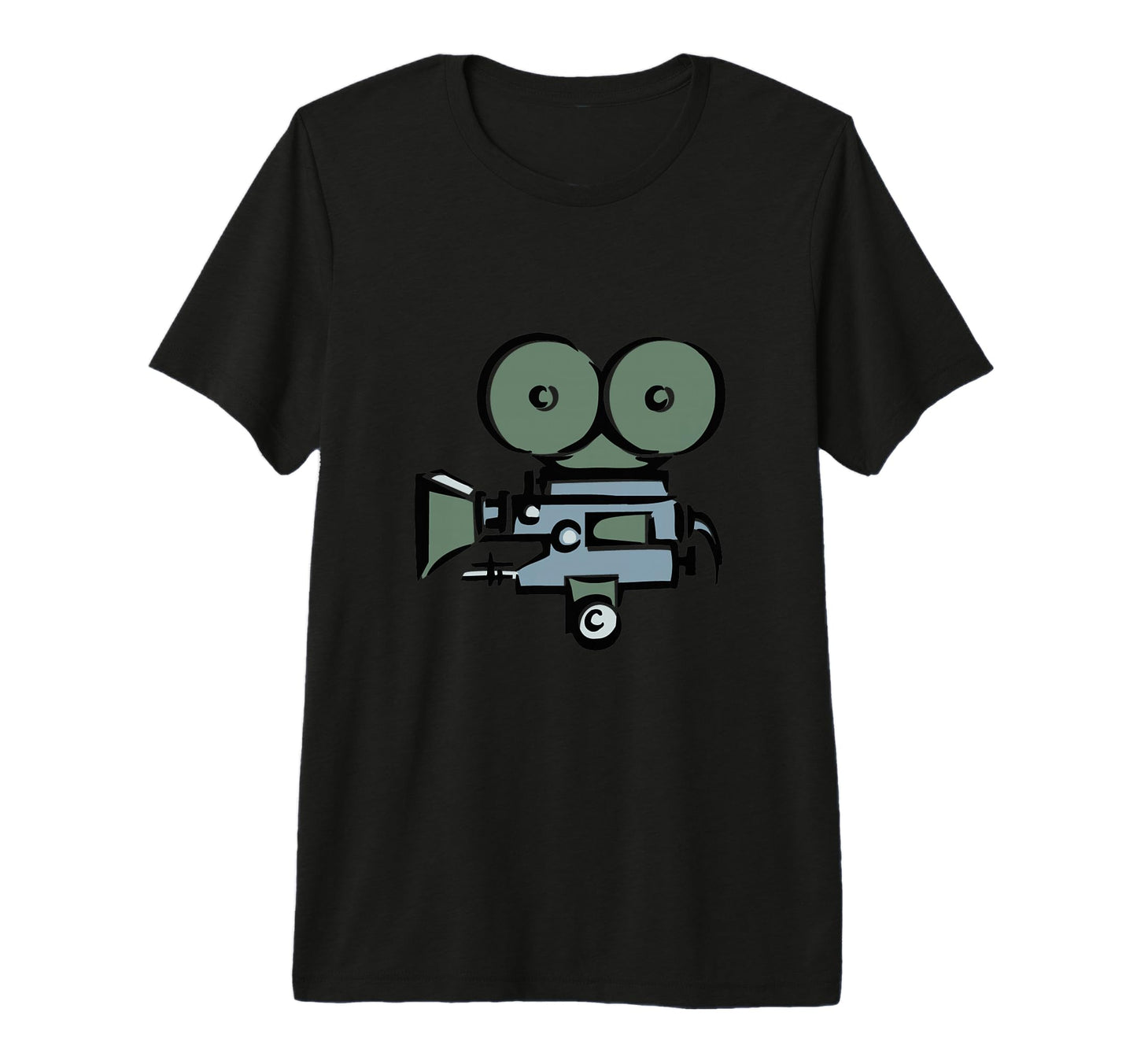 Movie Camera Tri Blend T-Shirt - Streetwear Style Unisex - T-Shirt, Sweatshirt, Hoodie