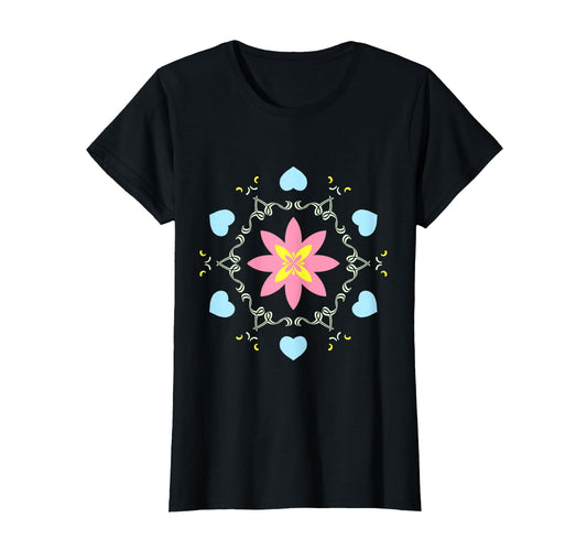 Blossom Love Mandala Boho Hippie Fp T-Shirt - Streetwear Style for Adults - T-Shirt, Sweatshirt, Hoodie