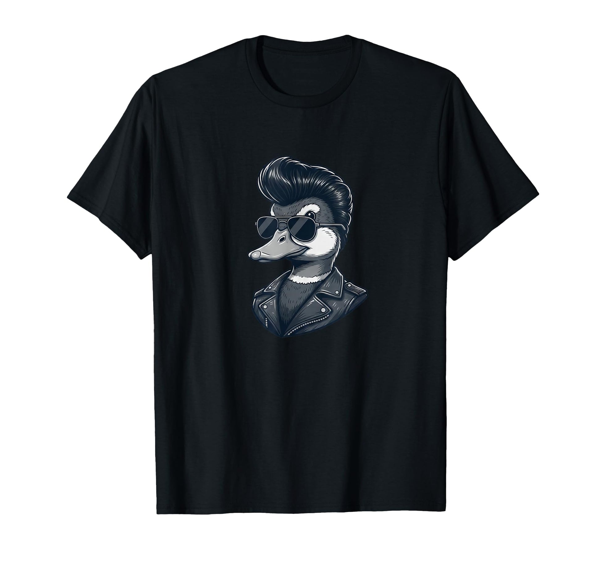 Duck Sunglasses Rockabilly Vibe T-Shirt - Trendy Graphic Unisex - T-Shirt, Sweatshirt, Hoodie
