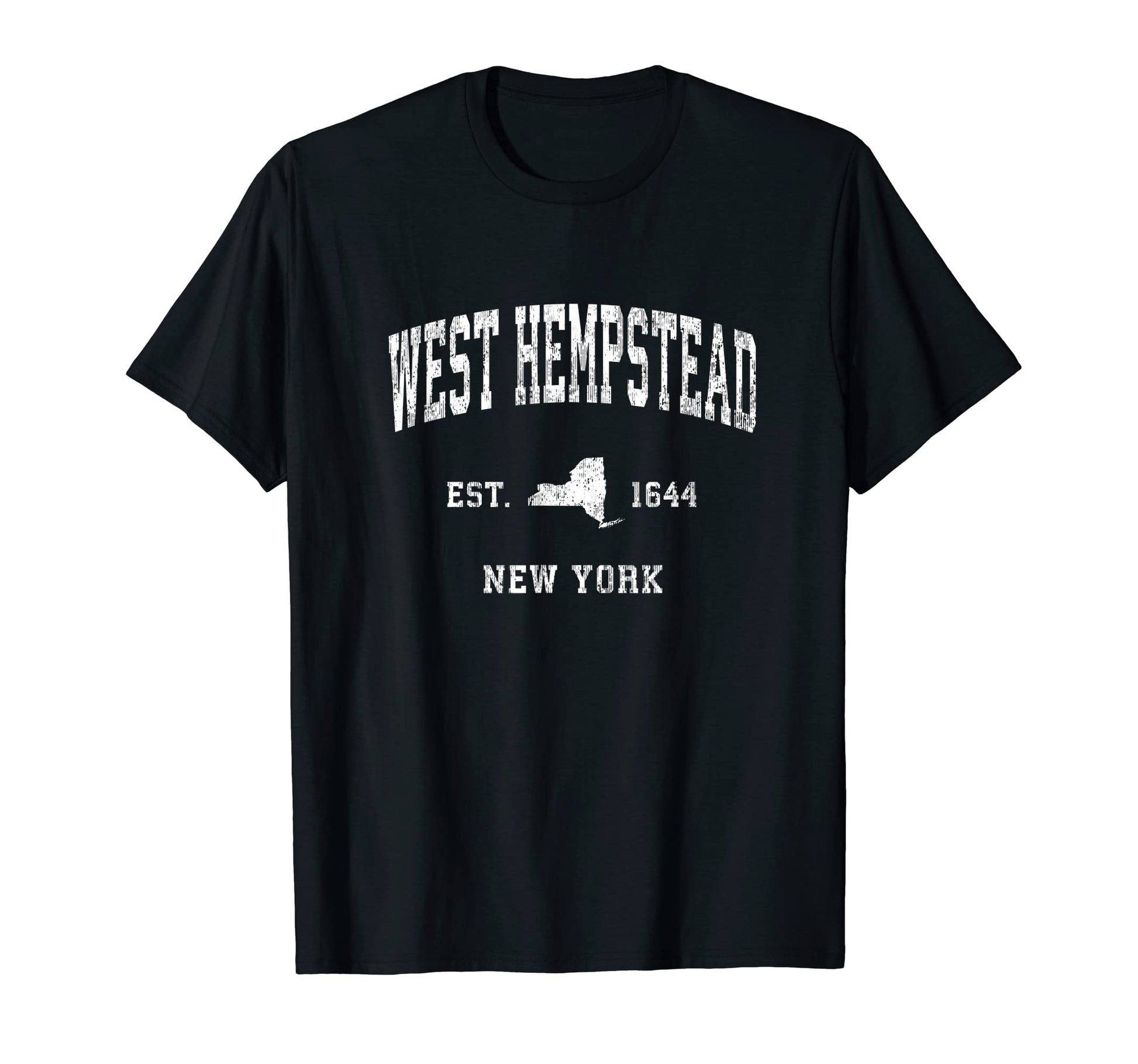 West Hempstead New York Ny Athletic T-Shirt - Novelty Apparel for Adults - T-Shirt, Sweatshirt, Hoodie