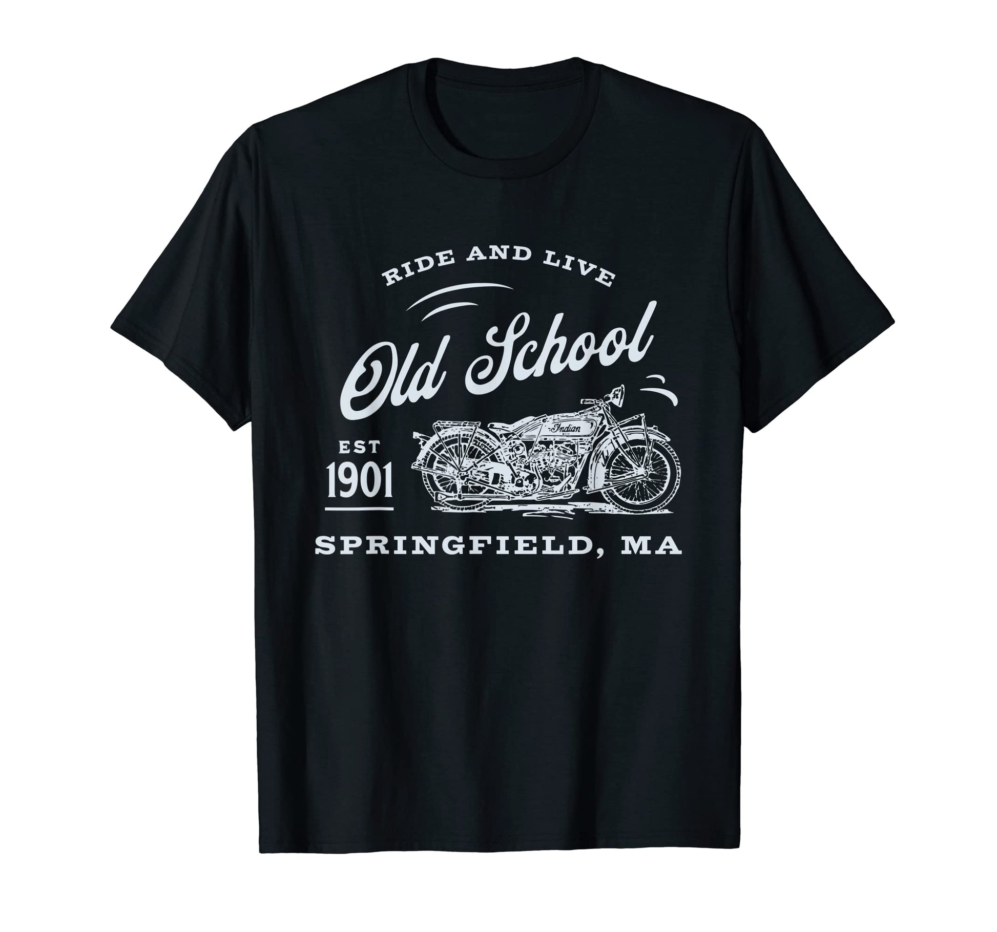 American Motorcycle Motorcycle Old T-Shirt - Custom Art Print for Adults - T-Shirt, Sweatshirt, Hoodie