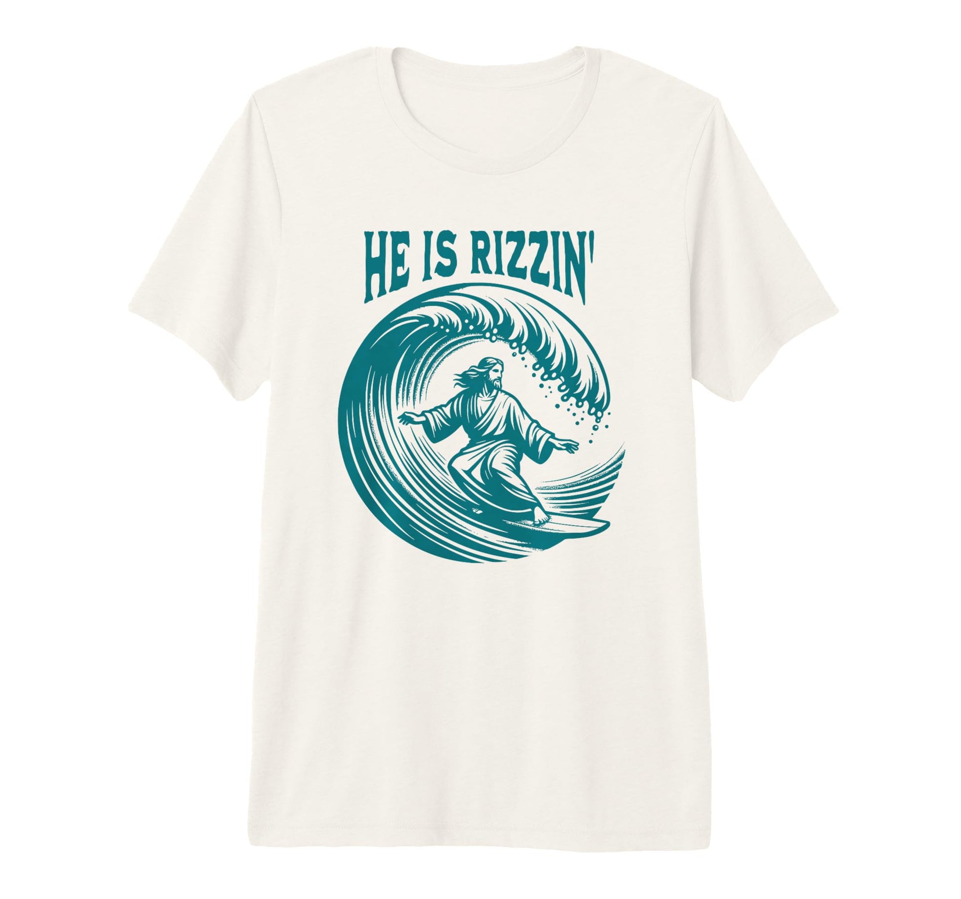 He Is Rizzin Christian Jesus T-Shirt - Casual Everyday Wear for Adults - T-Shirt, Sweatshirt, Hoodie