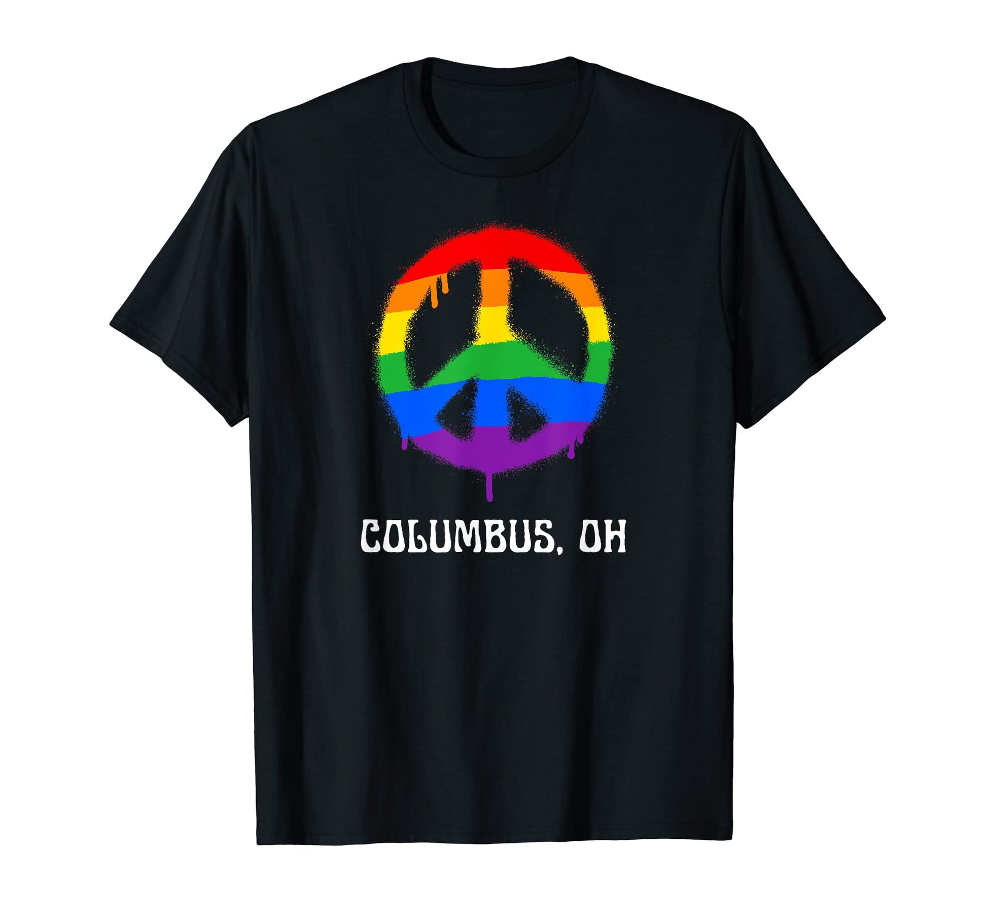Columbus Ohio Gay Pride Lgbtq Lgbt T-Shirt - Graphic Print Men Women - T-Shirt, Sweatshirt, Hoodie